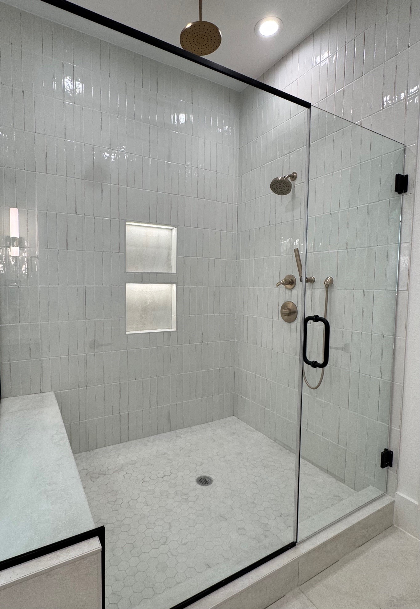 Primary bath. Construction as of 10/28/26. Primary bath. Construction as of 10/28/26.