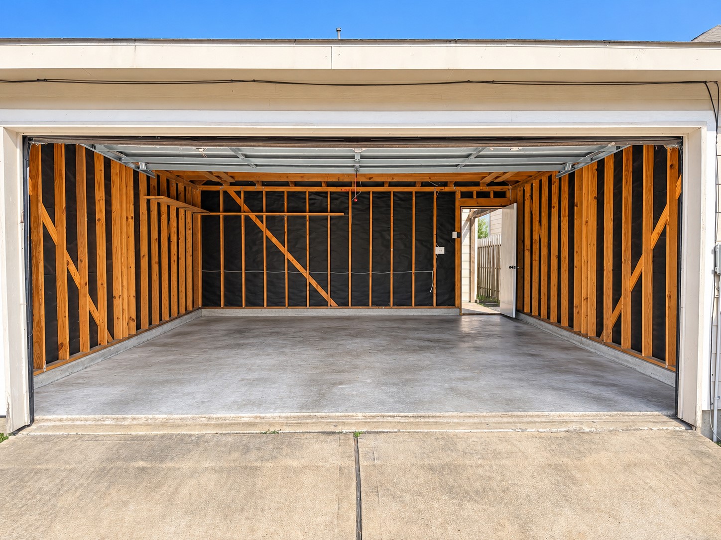 2 car garage