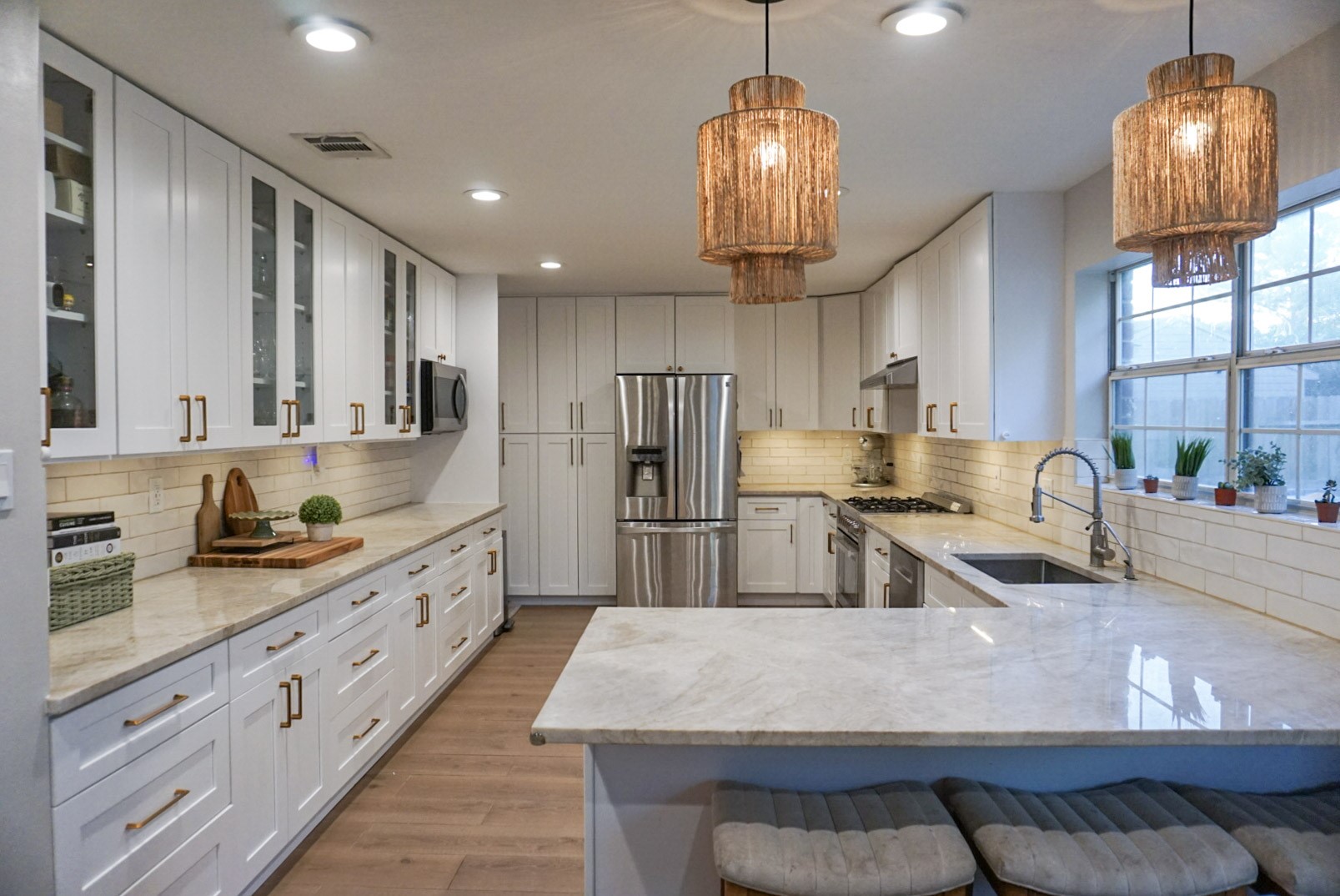The heart of the home, custom-designed kitchen The heart of the home, custom-designed kitchen