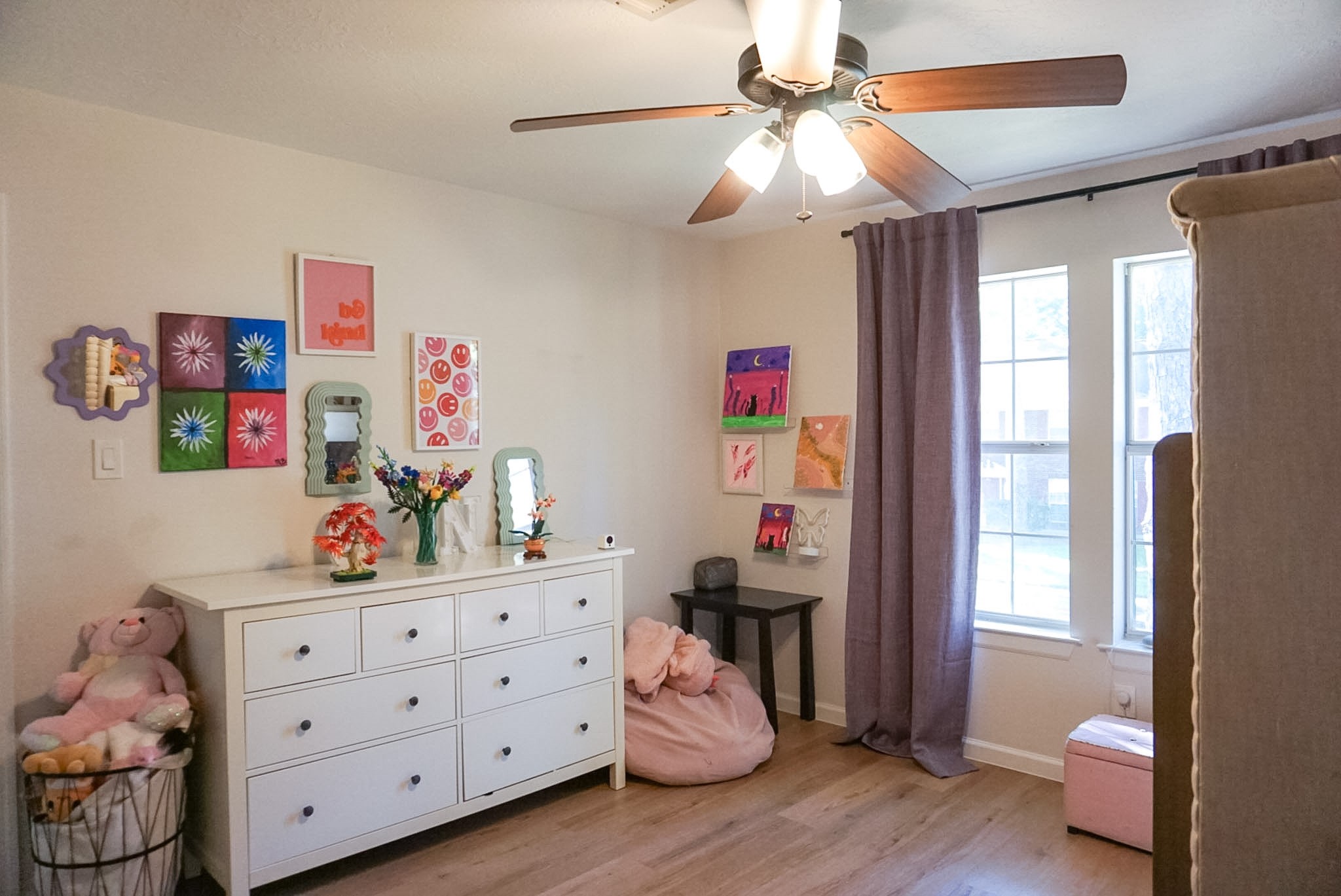 Another angle of secondary bedroom upstairs (Room 2)