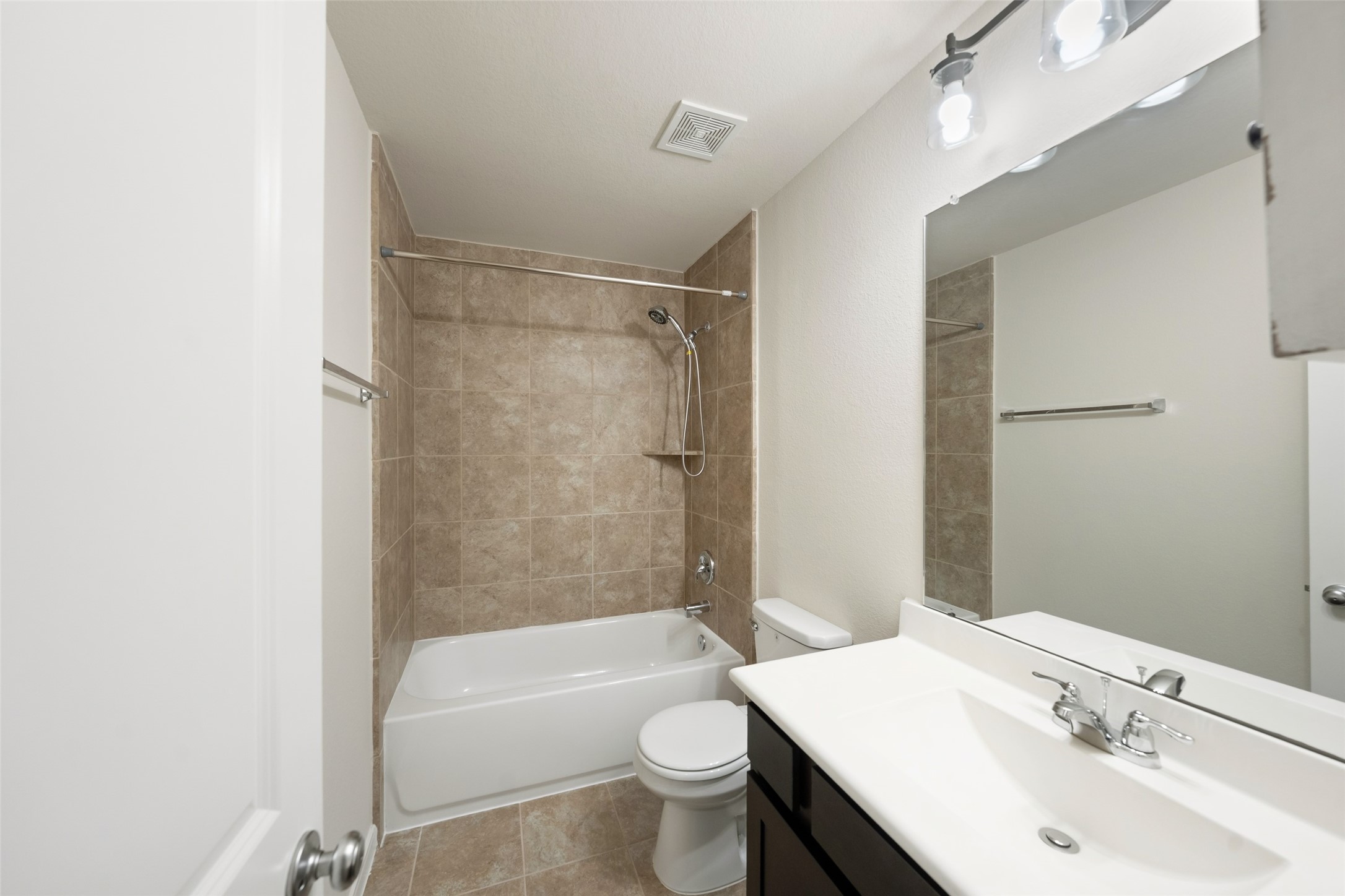 well-equipped full secondary bathroom upstairs.