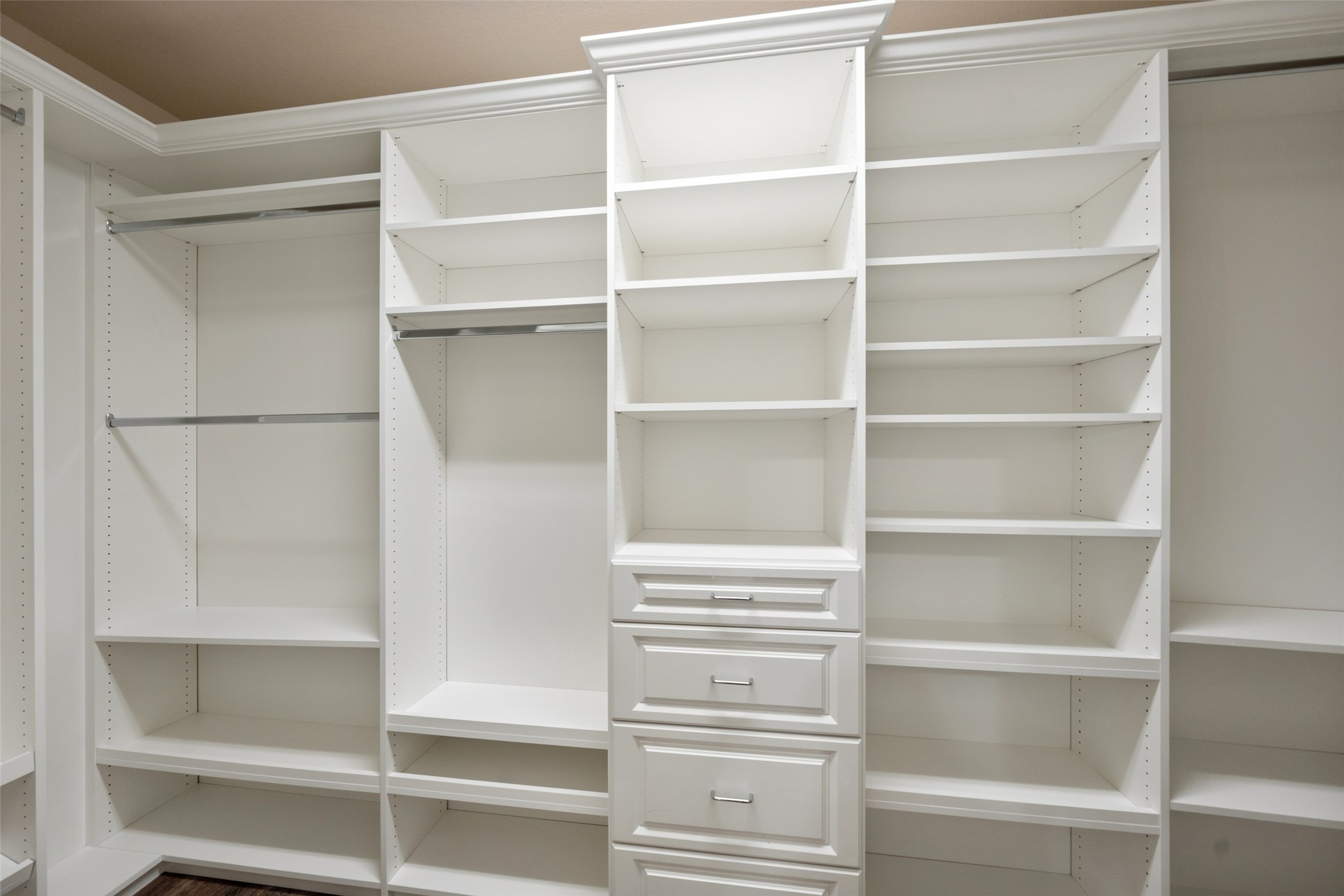 All Closets throughout have been custom designed!