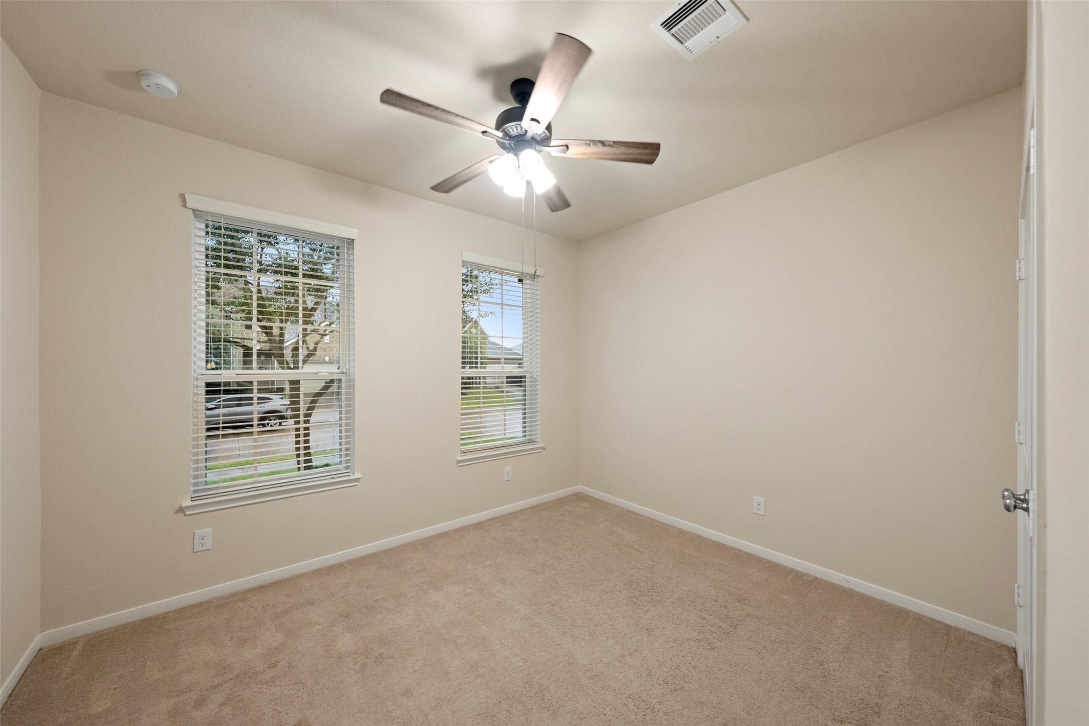 spacious secondary bedroom on the first floor