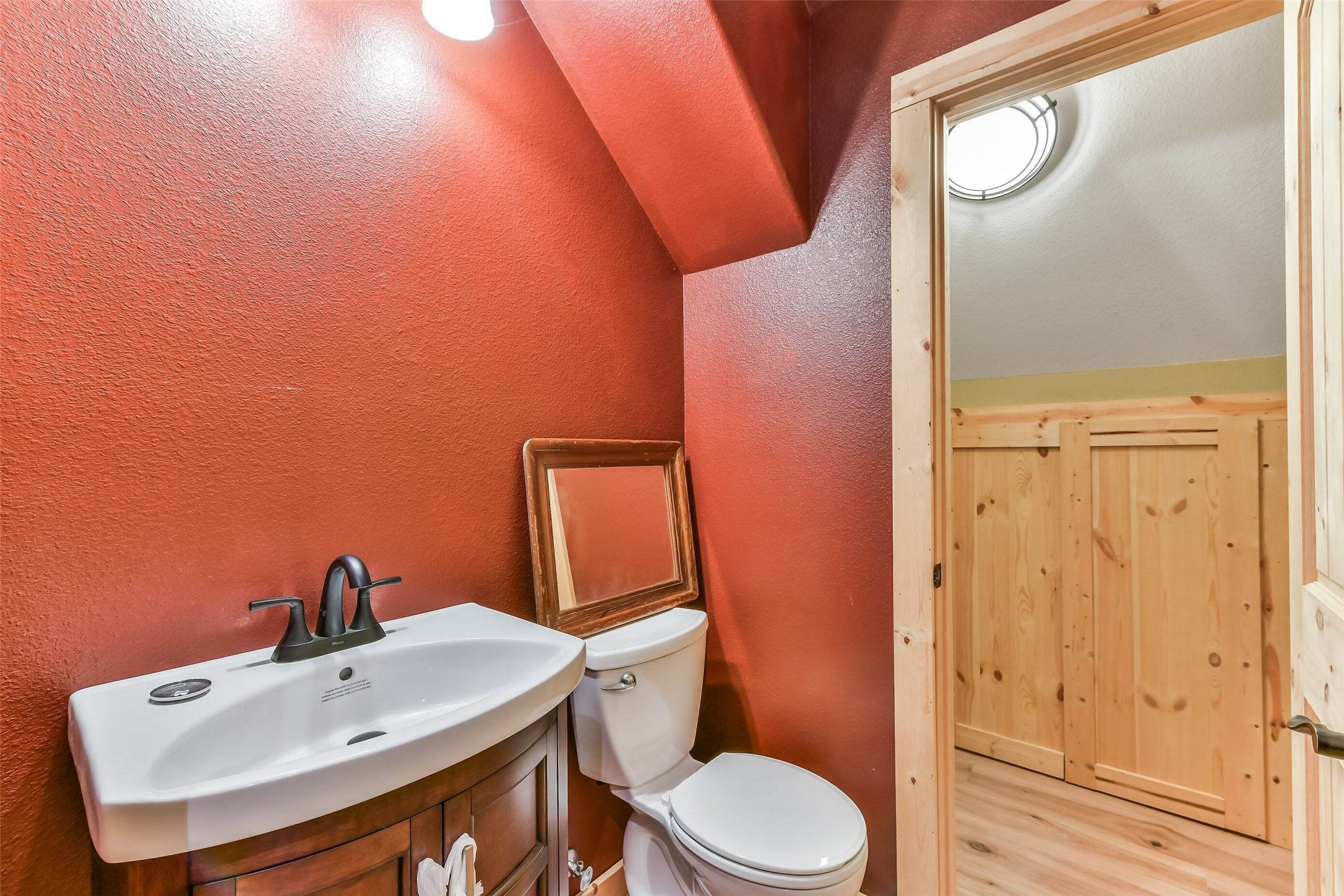 Bathroom above the shop