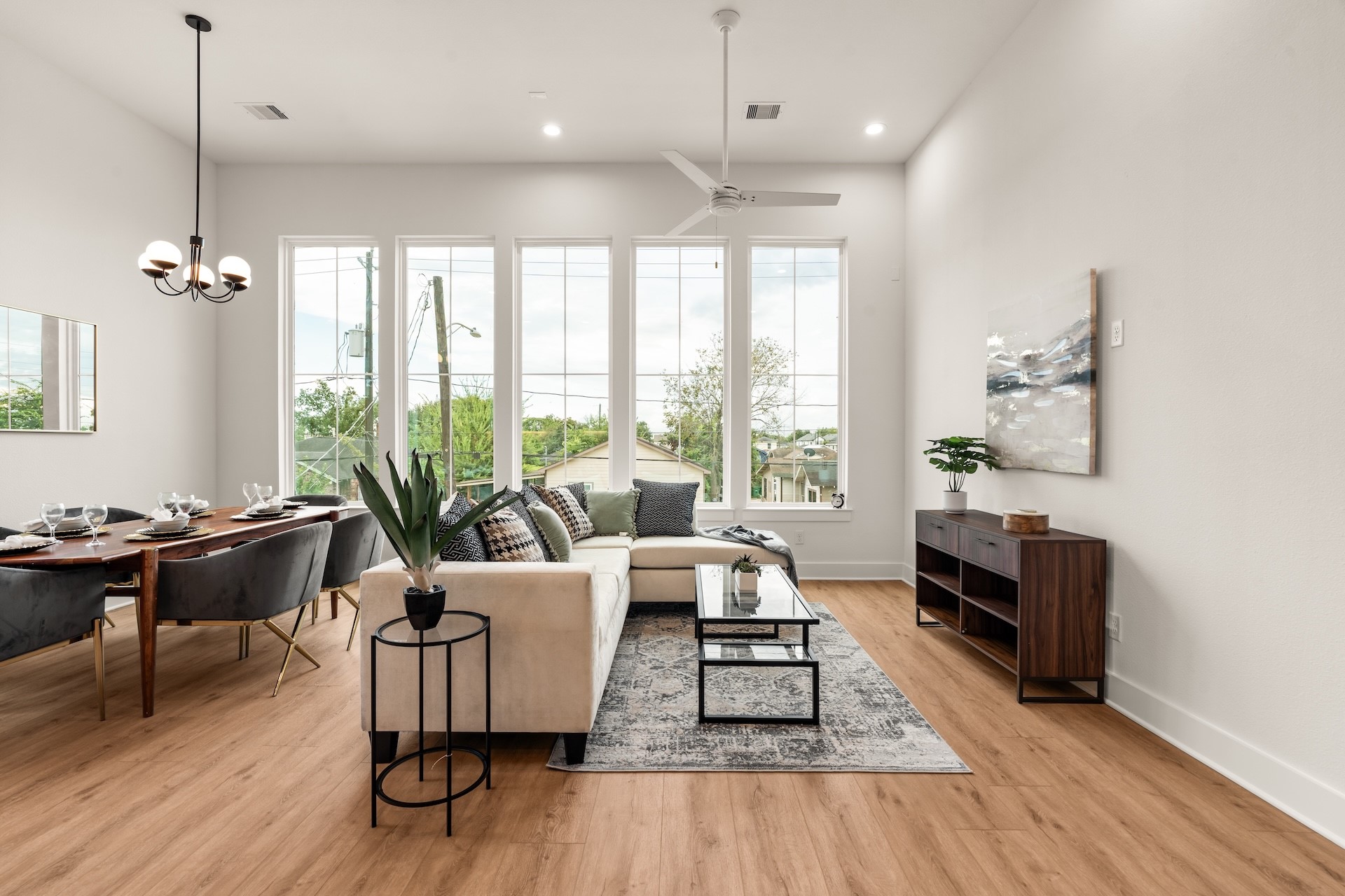 Spacious open-concept main floor designed seamlessly for everyday relaxation and hosting.
