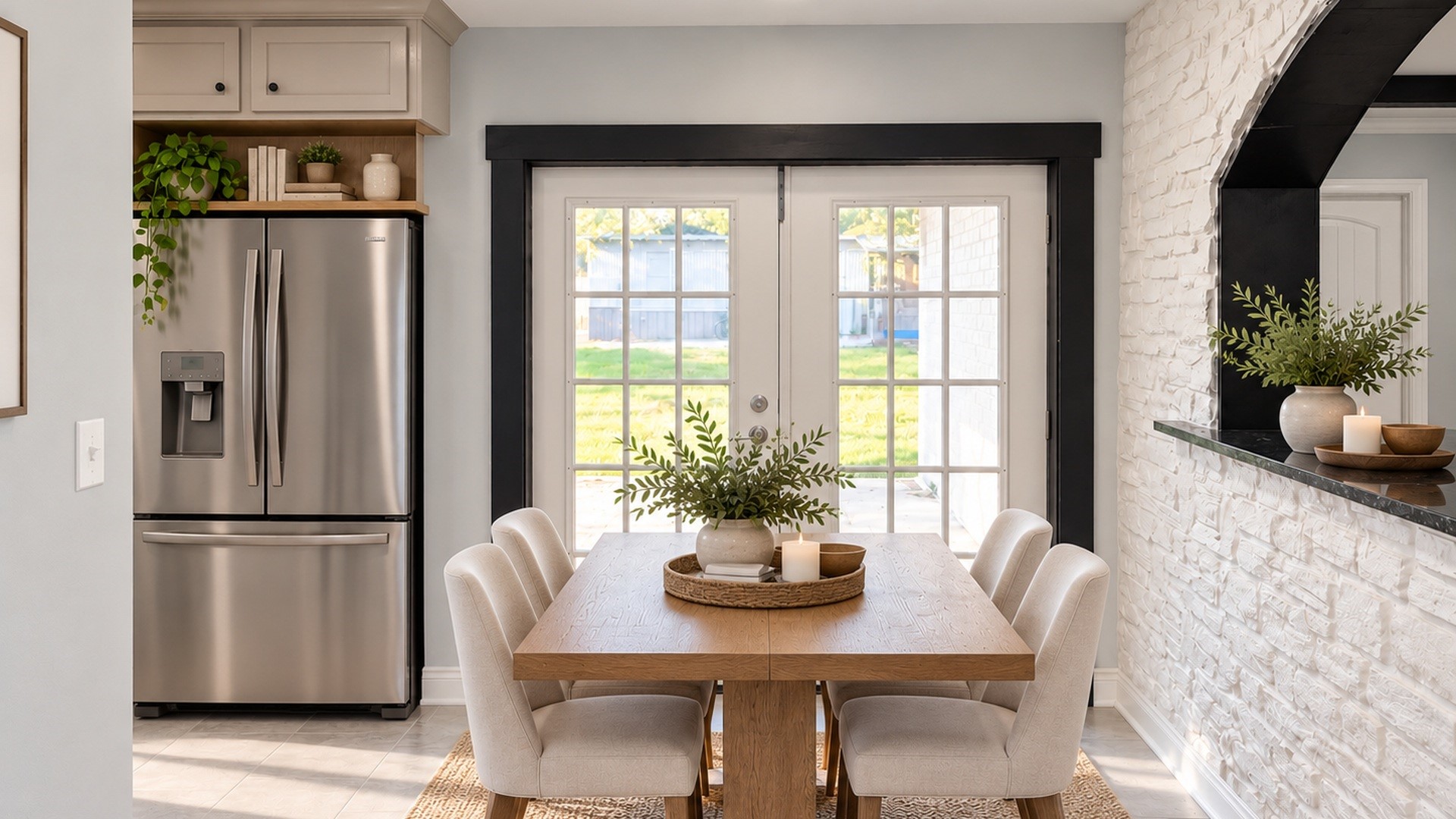 Virtual Stage of Breakfast Room
