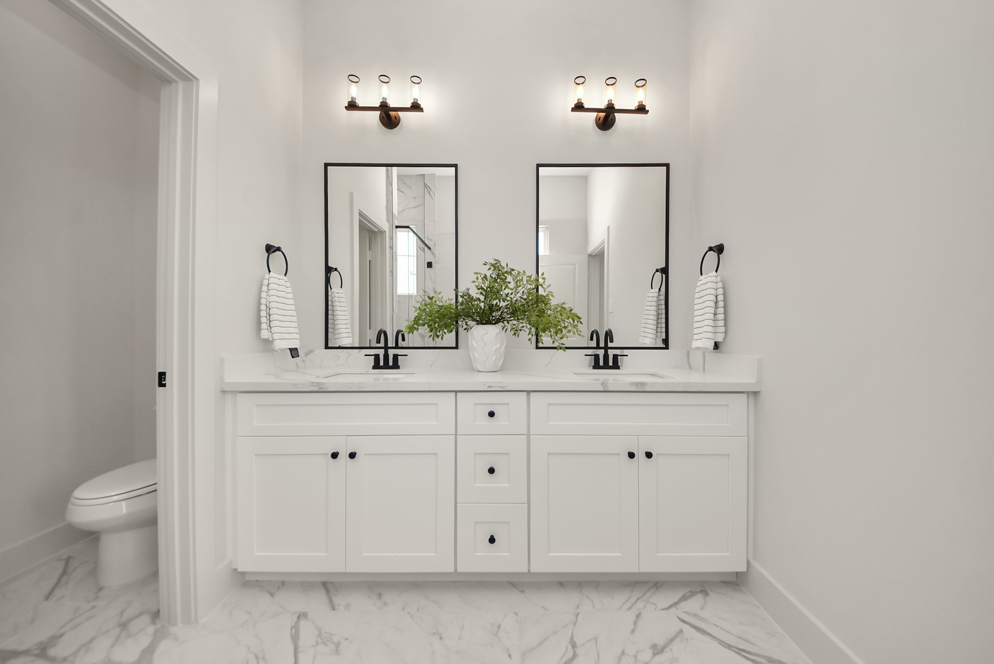 Primary bathroom on the second floor of 5224 Edgewood St
