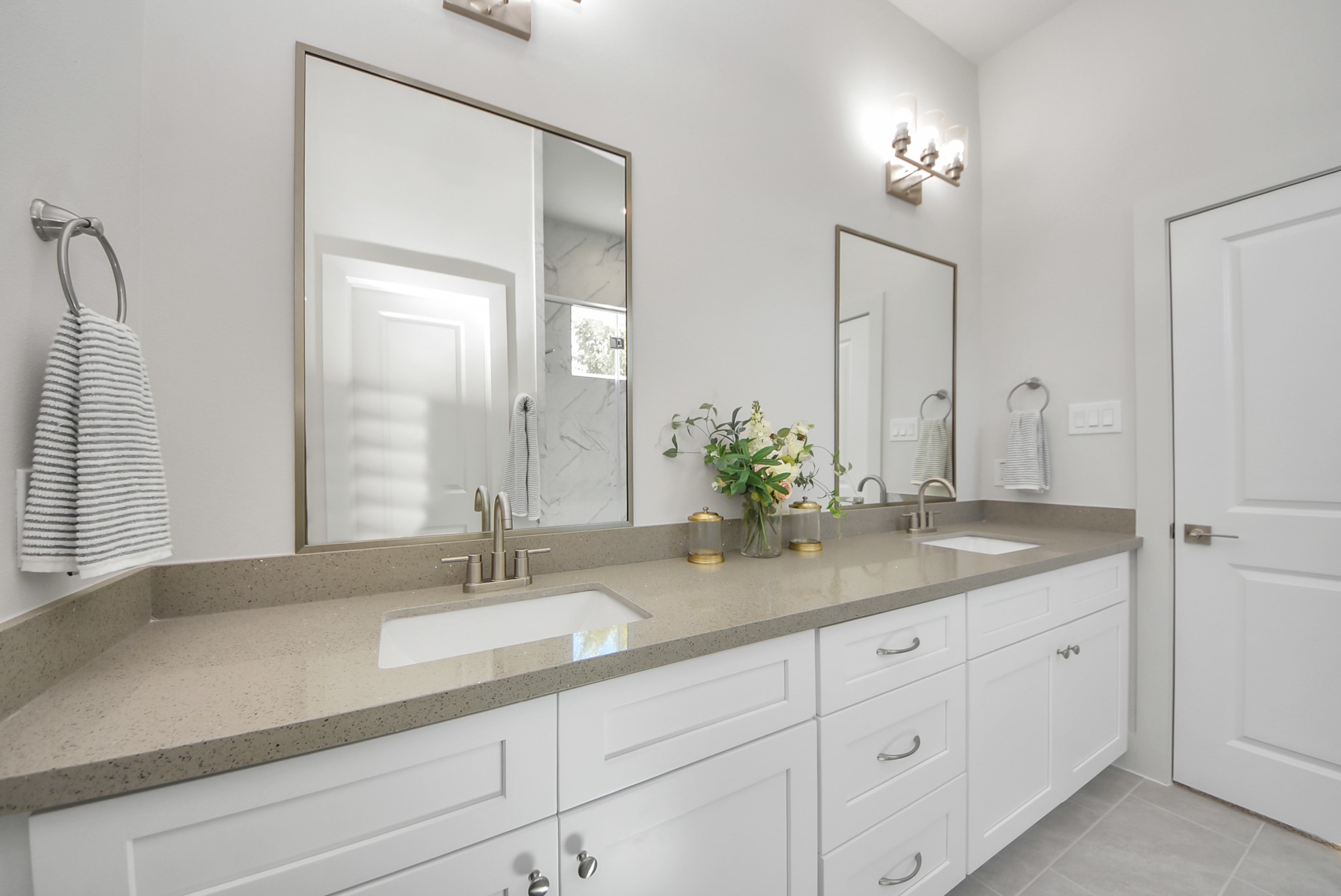 Primary bathroom on the second floor of 5222 Edgewood St