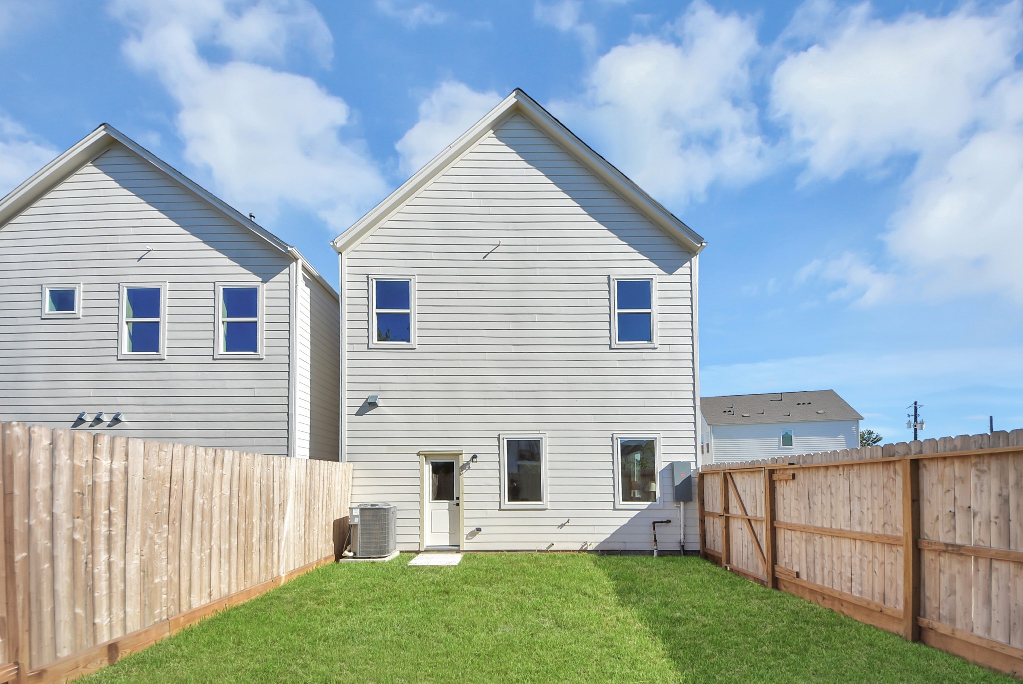 Backyard of 5224 Edgewood St