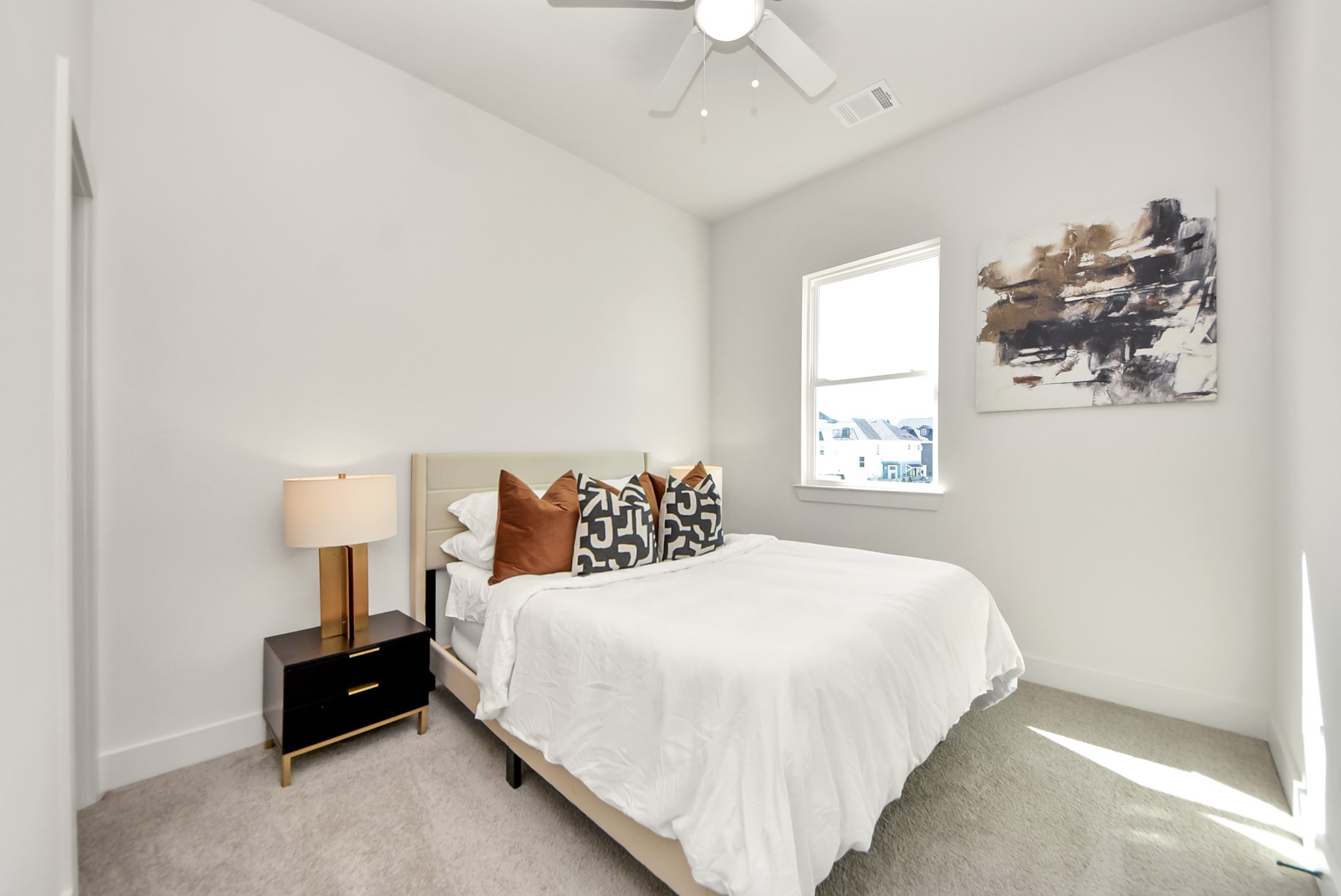 Second bedroom on the second floor of 5224 Edgewood St