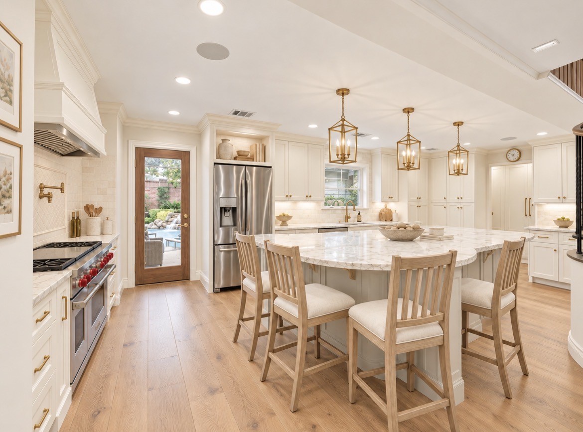 Virtually reimagined kitchen