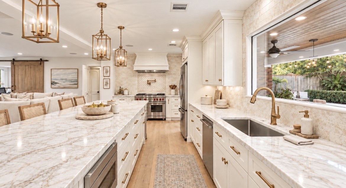 Virtually reimagined kitchen