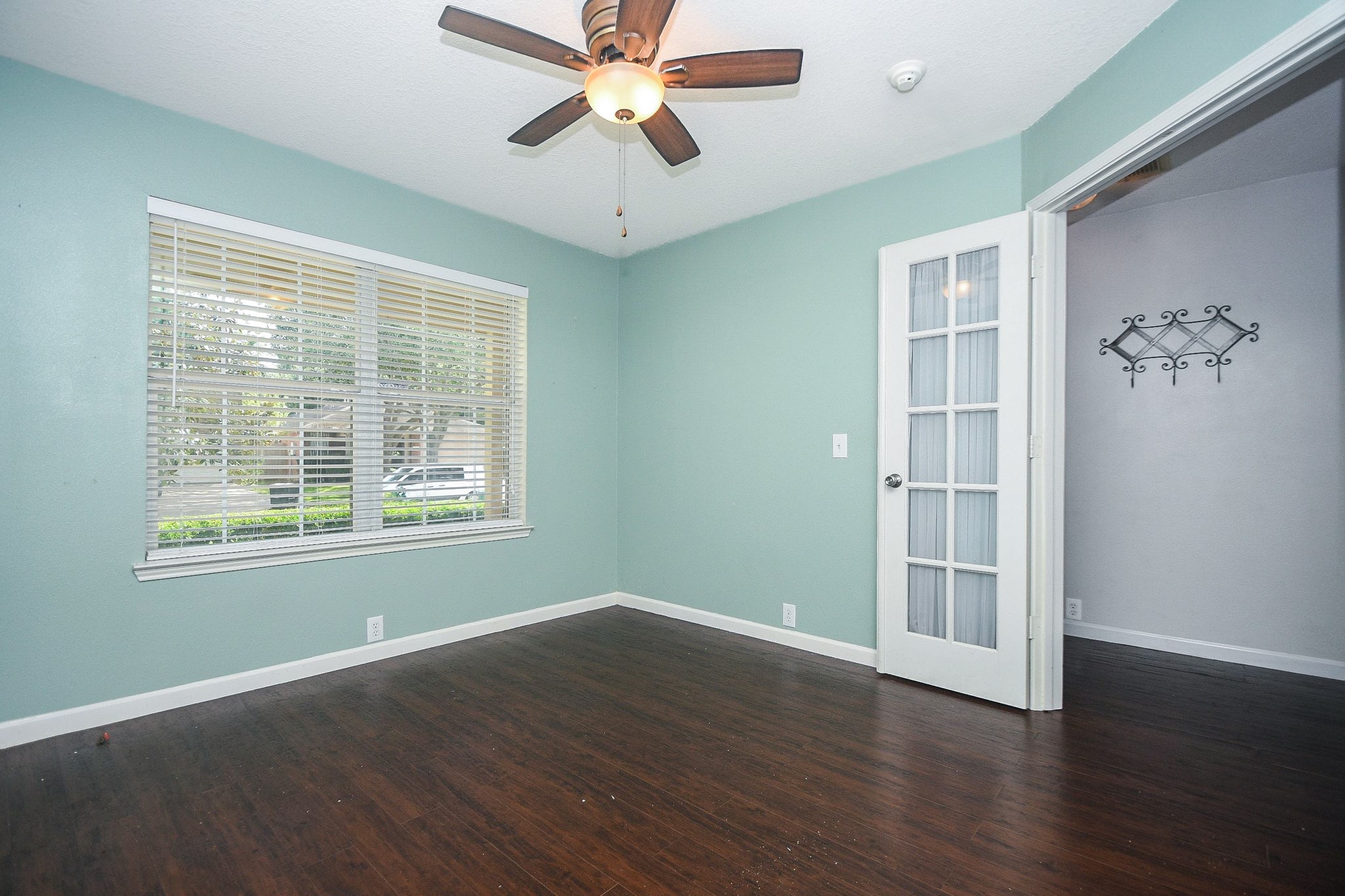 French Doors so you can concentrate.