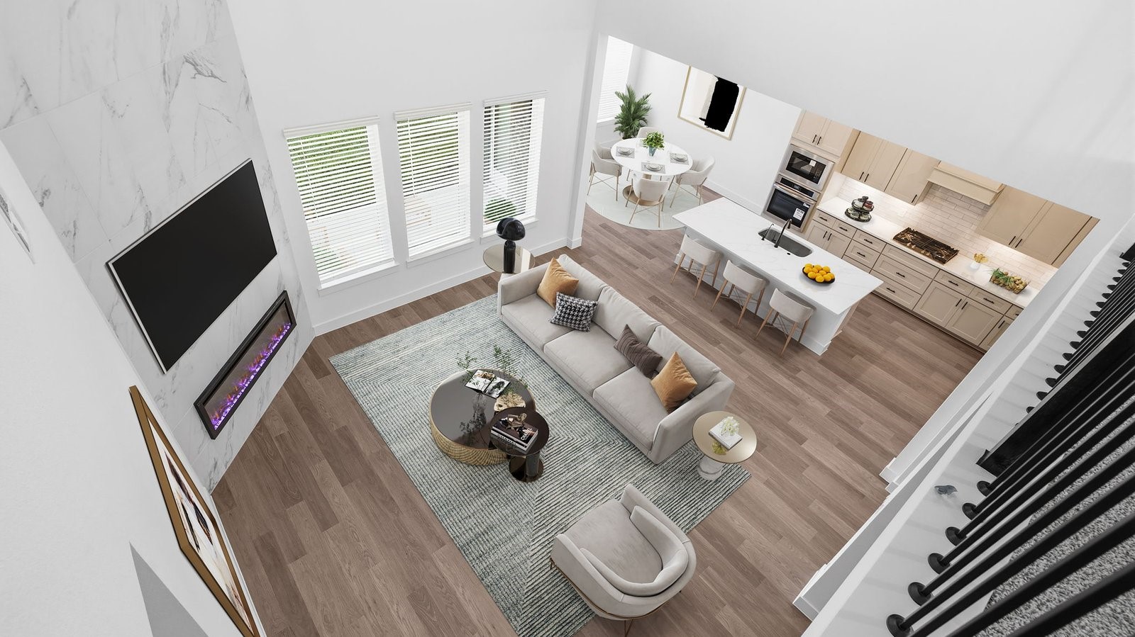 representative home photo of the adrian floor plan