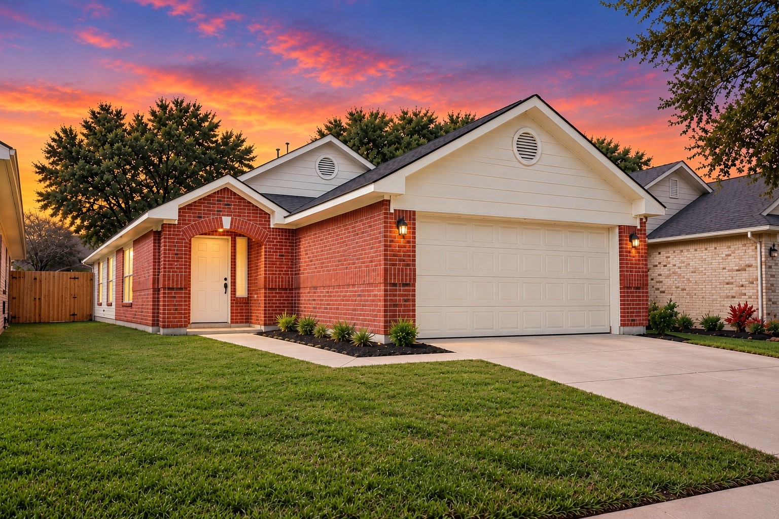 Beautifully Updated Single-Story Home with Classic Red Brick Exterior