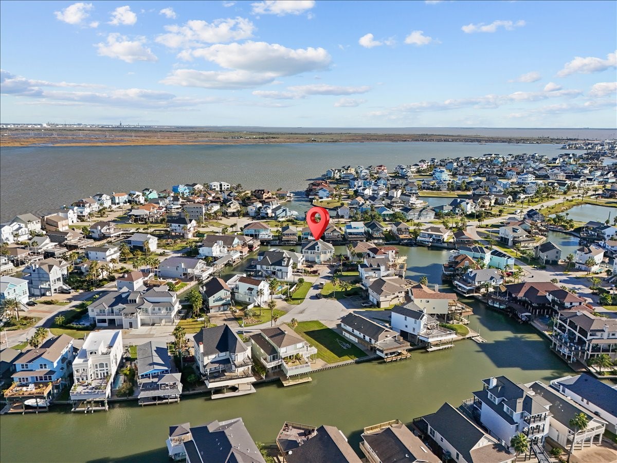 Located inside the canal this home is more protected, but you just have to go around the corner to get into West Bay making it quick and convenient. This canal is also approximately 8 feet deep in the center.