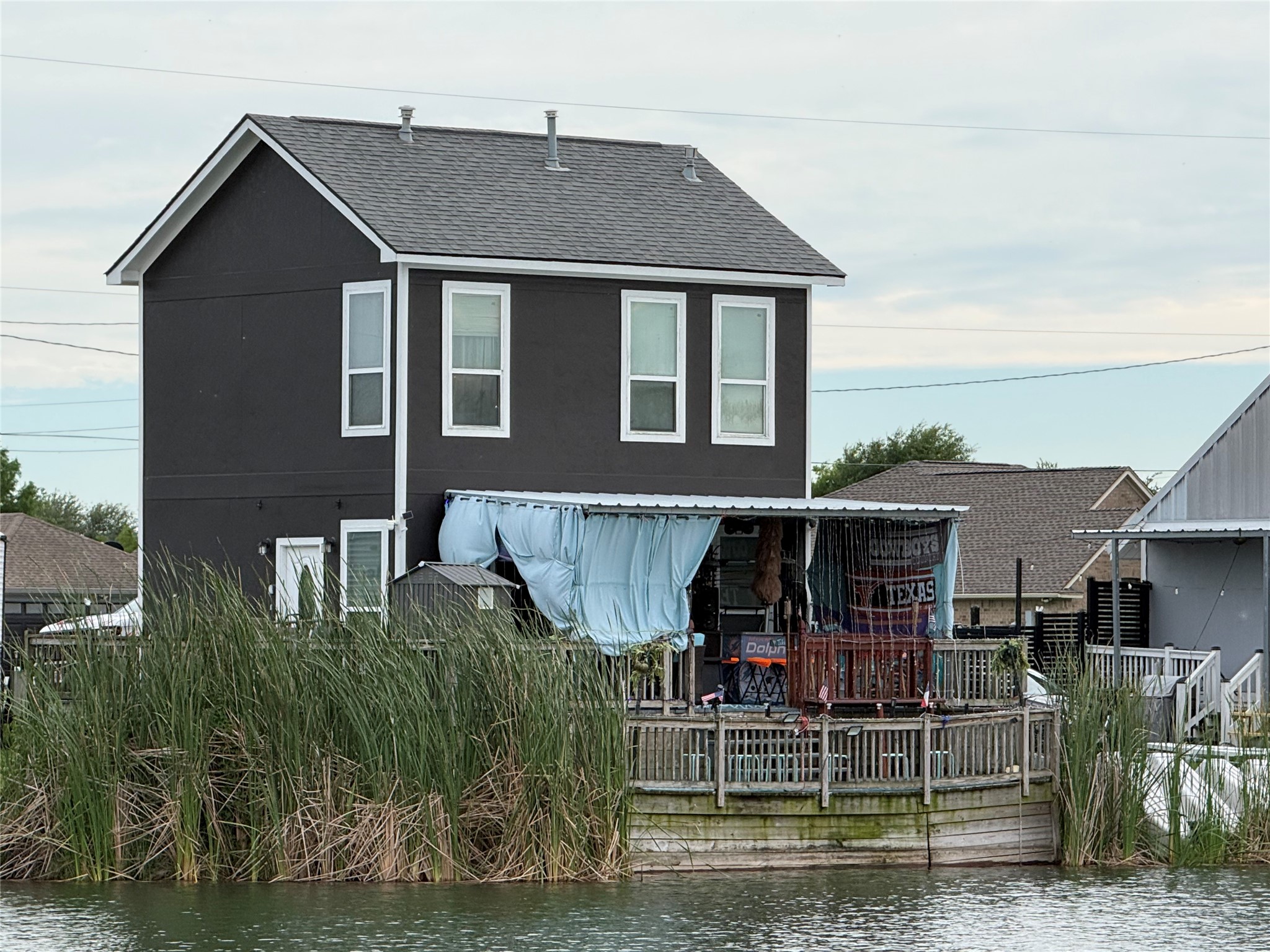 current view of back of the house