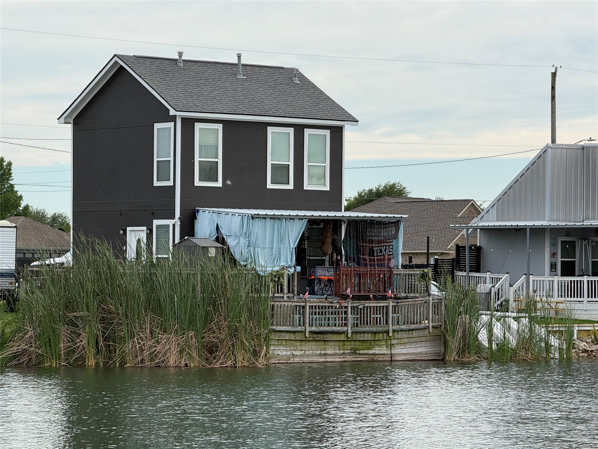 current view of back of the house