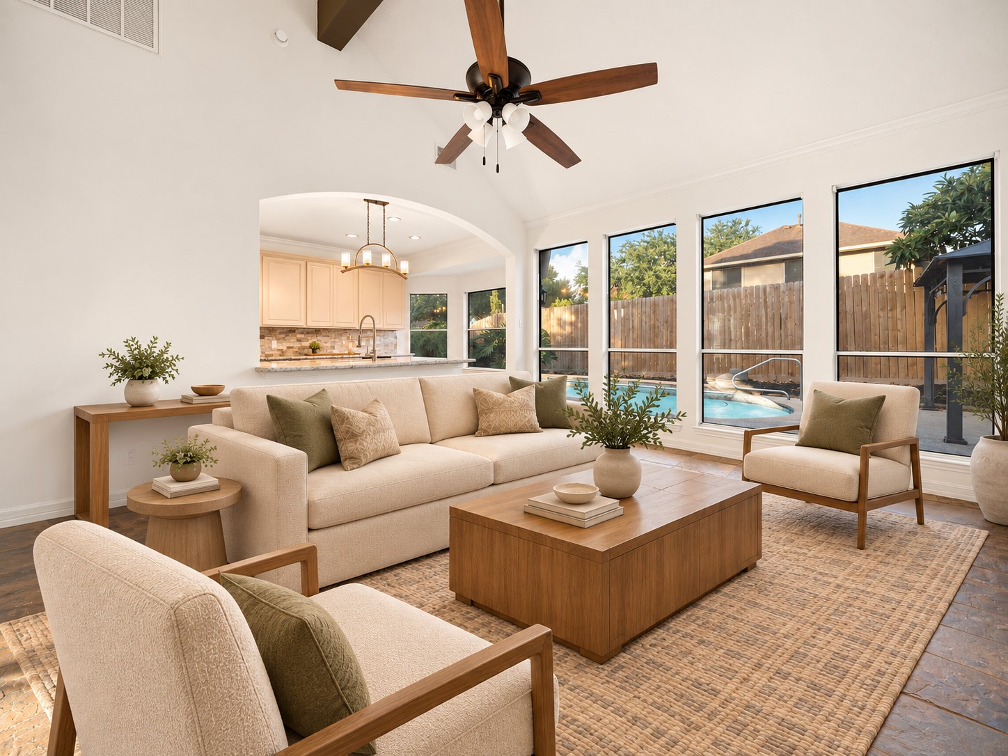 This room has been virtually staged to showcase it's potential This room has been virtually staged to showcase it's potential