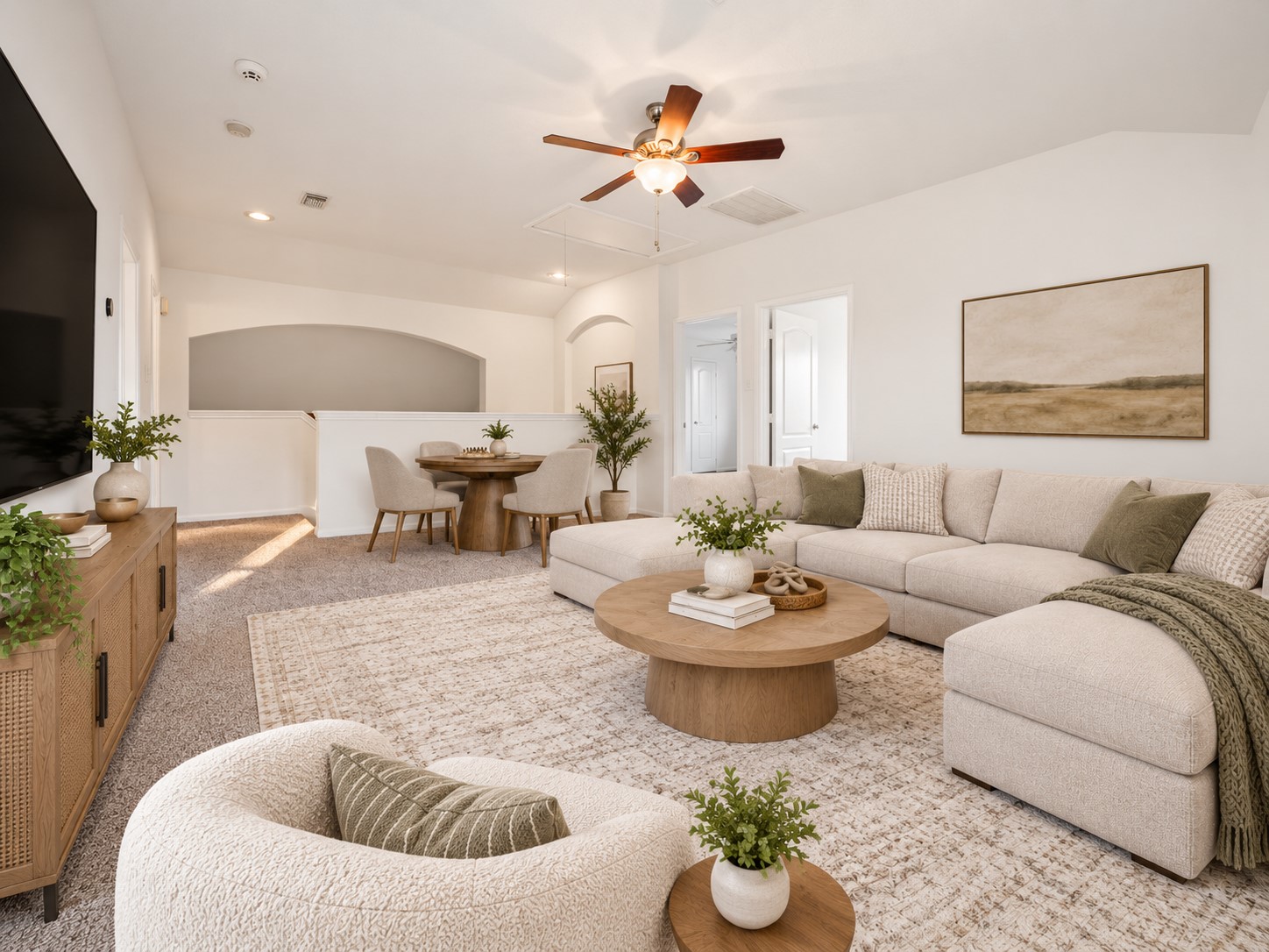 This room has been virtually staged to showcase it's potential
