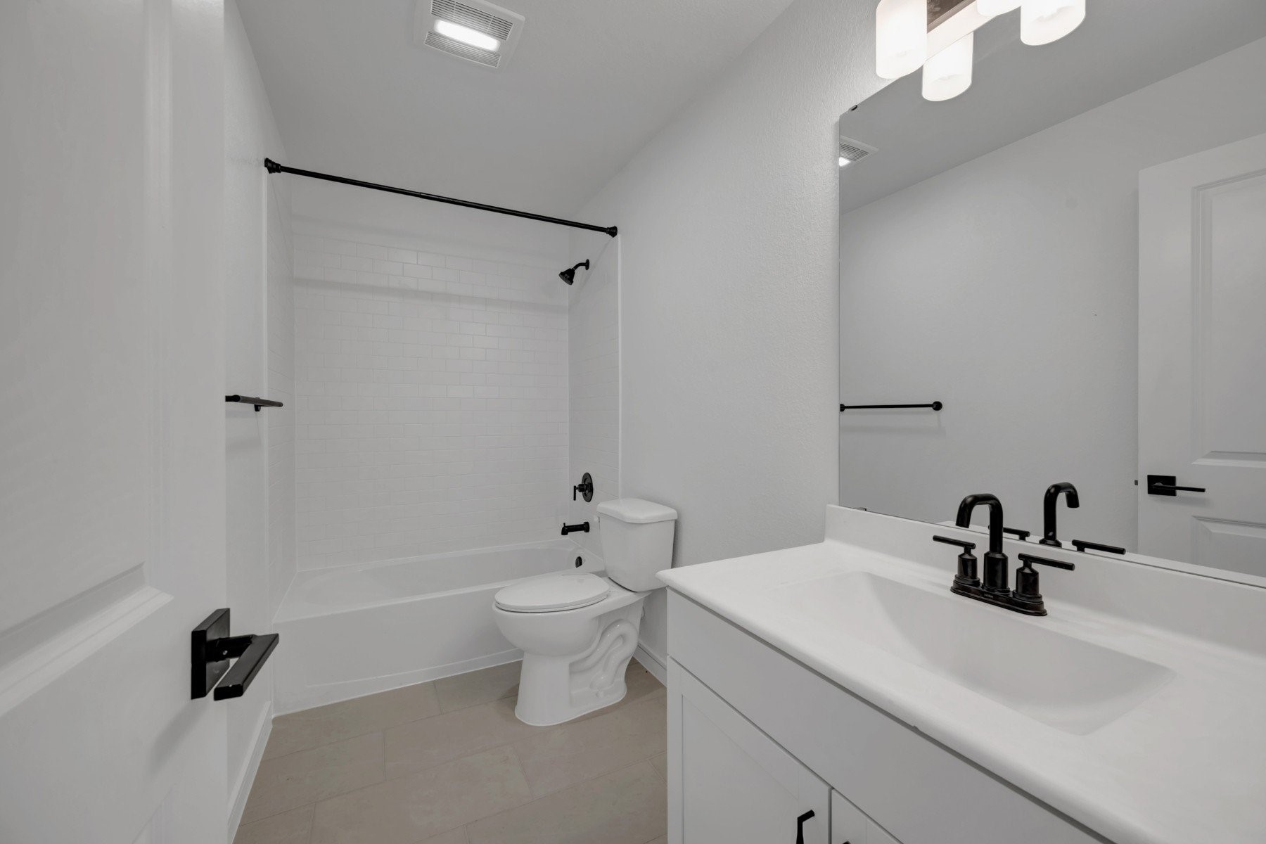 Hall bath