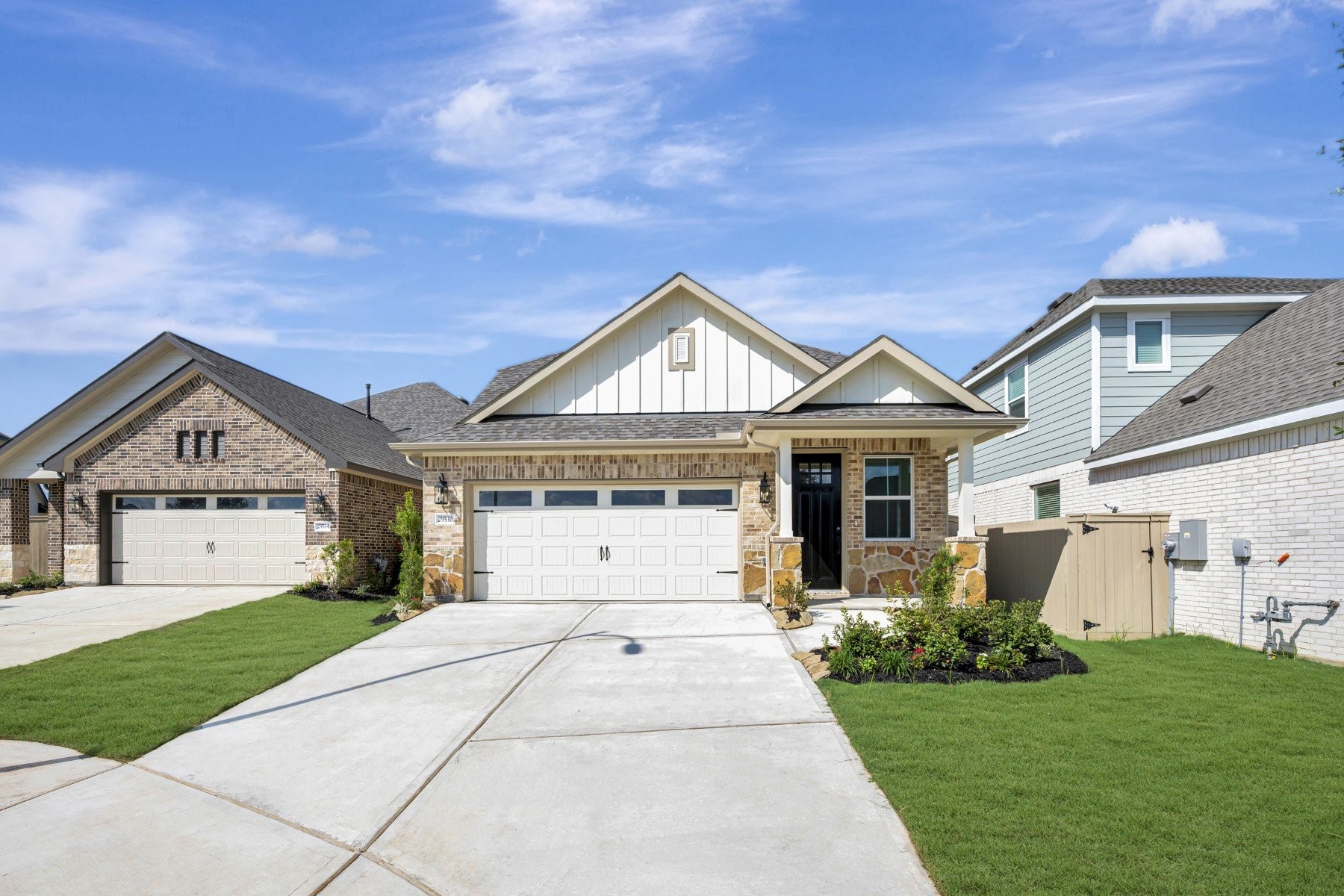 Charming Spanish Cedar home design by K. Hovnanian Homes with elevation PN in beautiful Oakberry Trails.