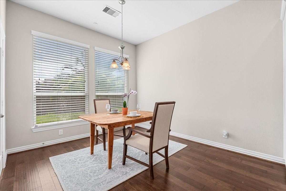 Charming breakfast area where you can enjoy your morning coffee.