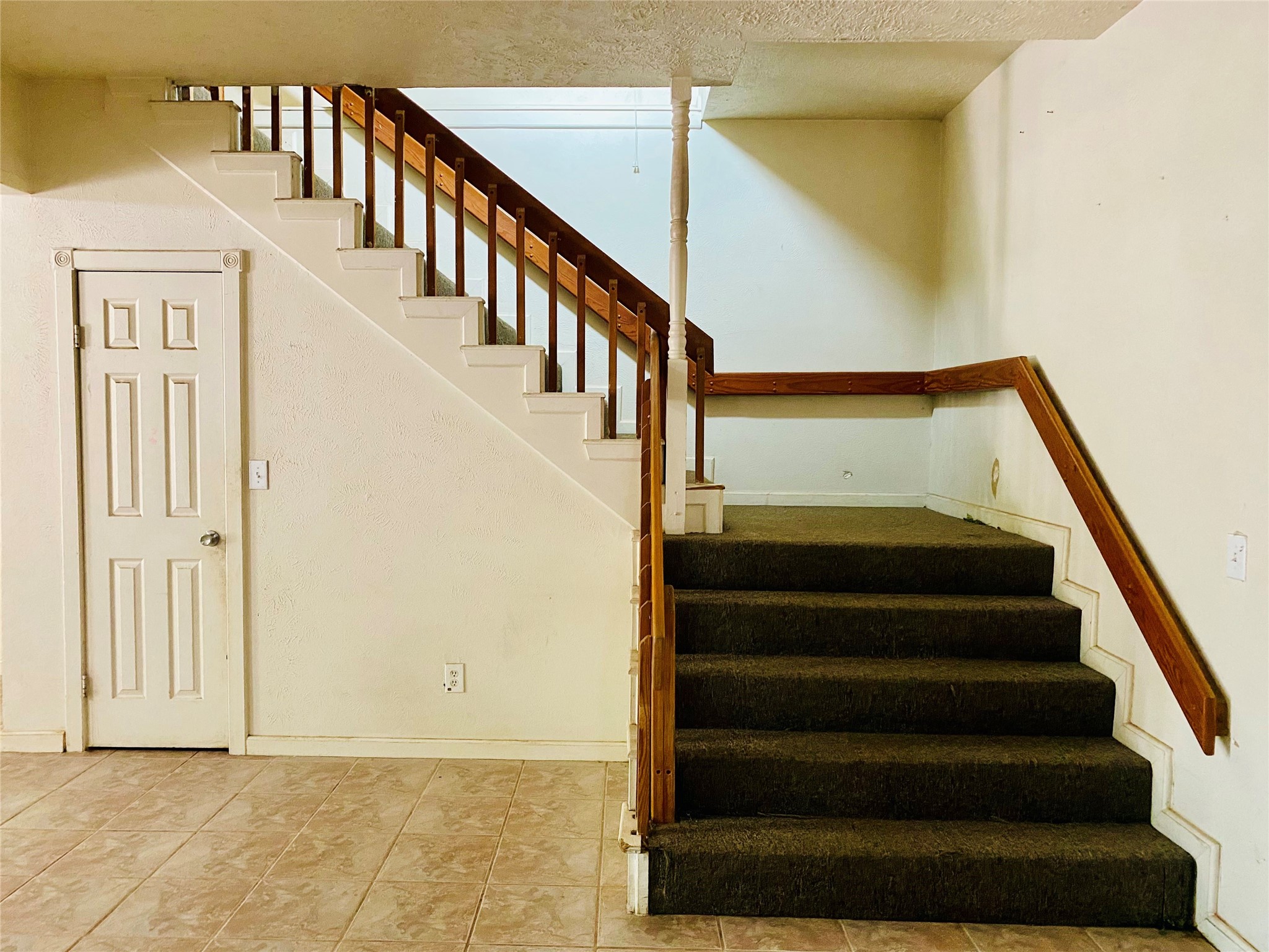 Storage closet & stairs (from Dining room)