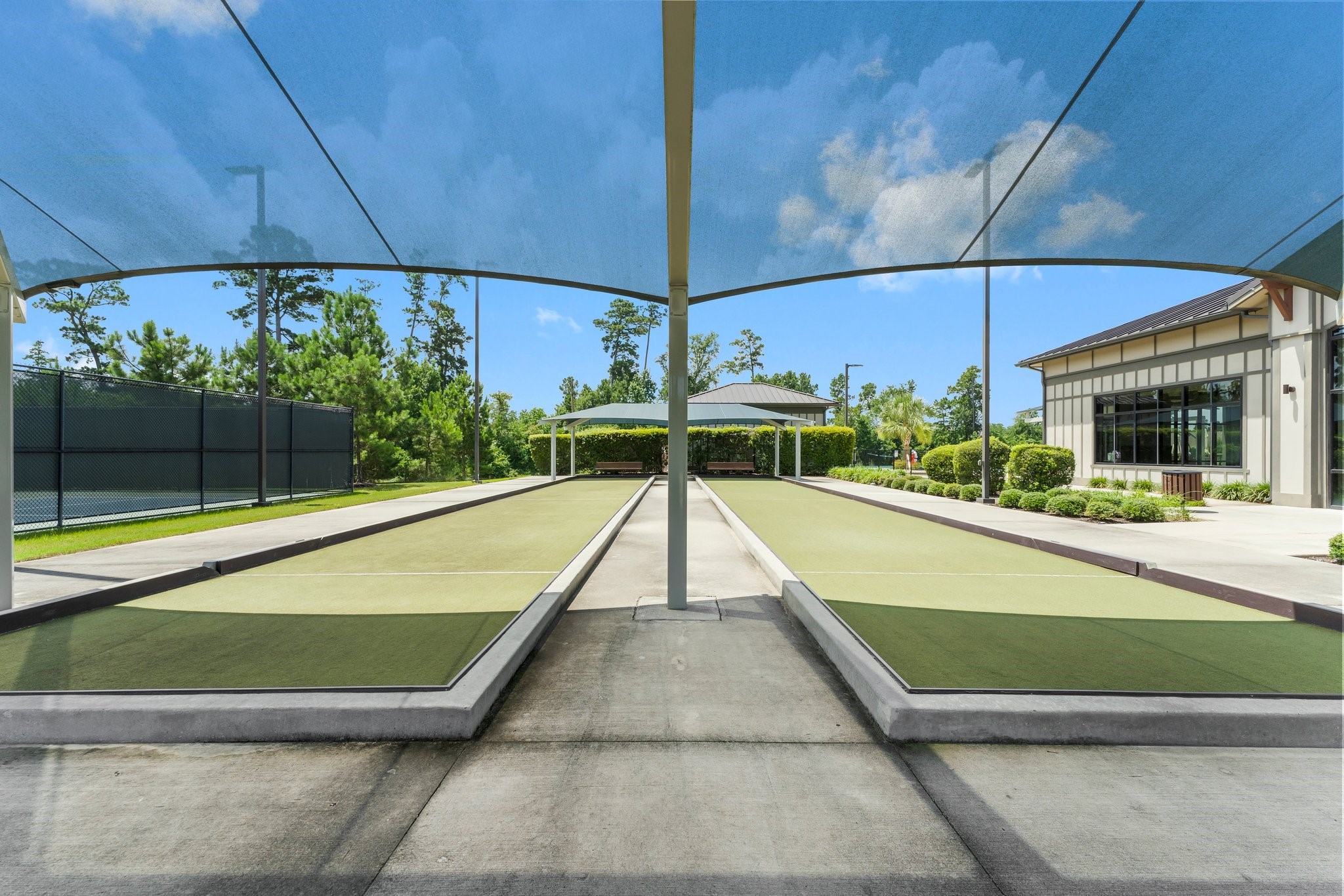 Bocce Ball courts