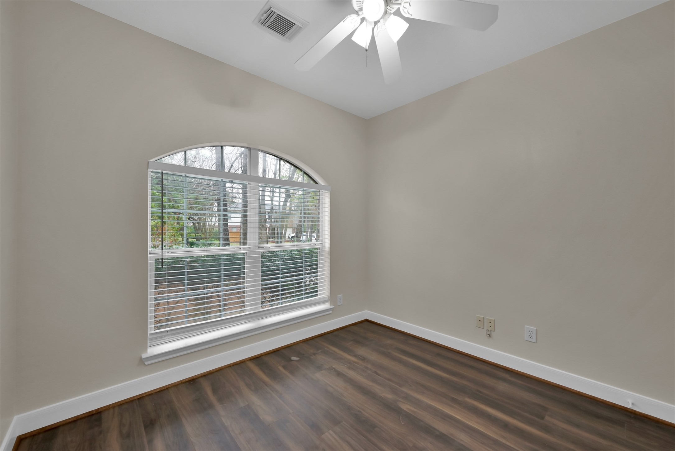 To your left is a fourth bedroom  or Office.