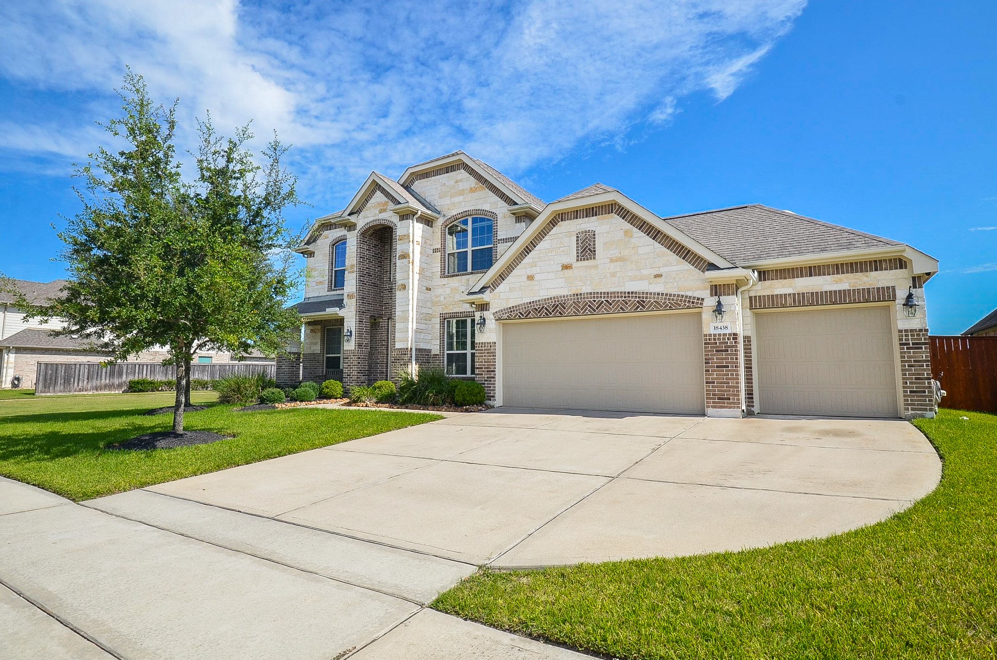 Spacious driveway with ample parking for guests!