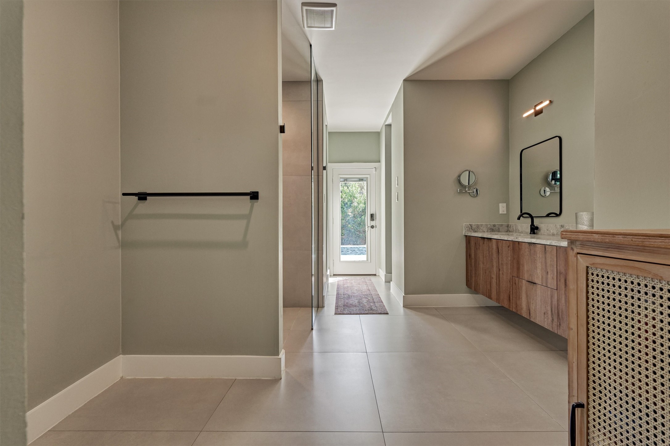 This exceptional space flawlessly blends style with comfort! Smart addition of dual closets for convenient storage here!
