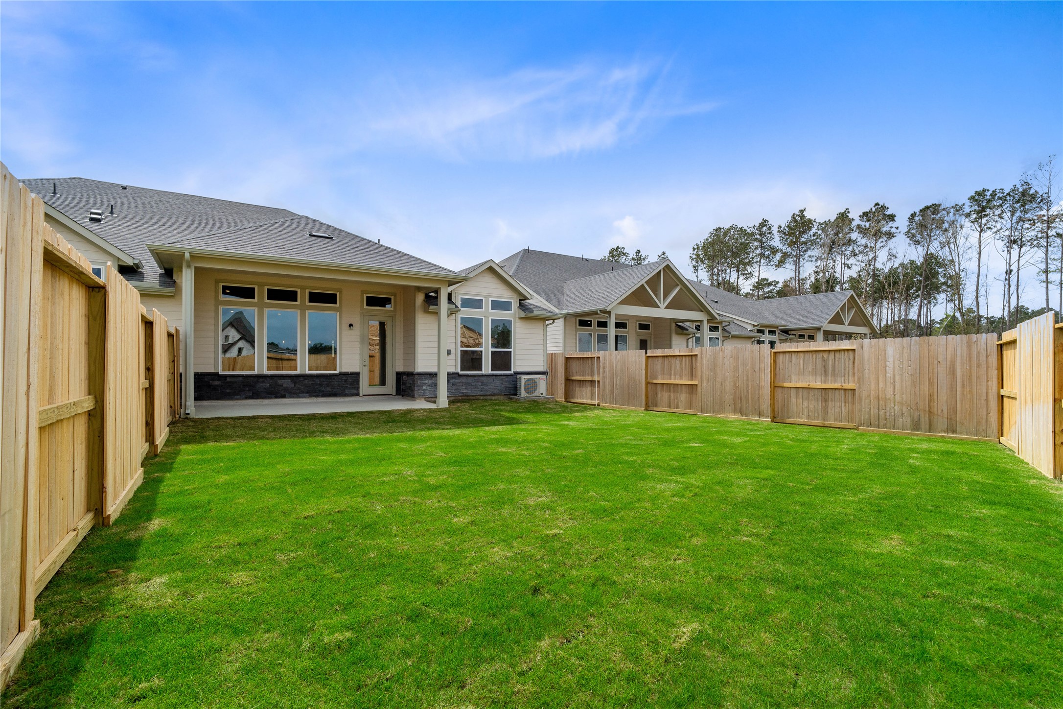 There is plenty of green space for your outdoor hobbies, activities or relaxation.