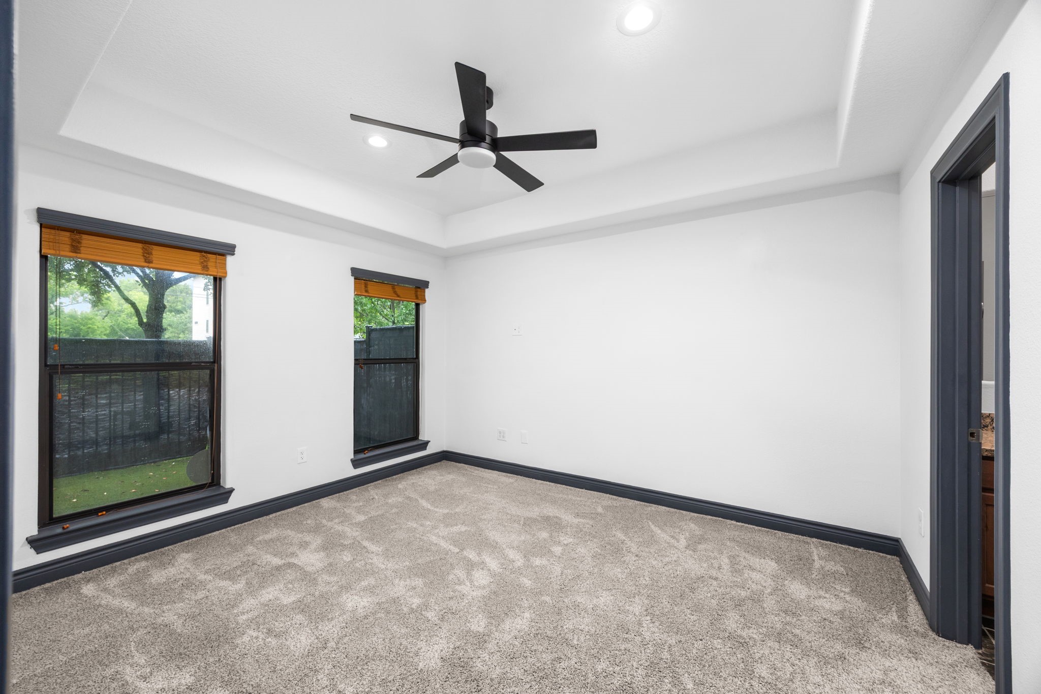 First floor bedroom with attached bath
