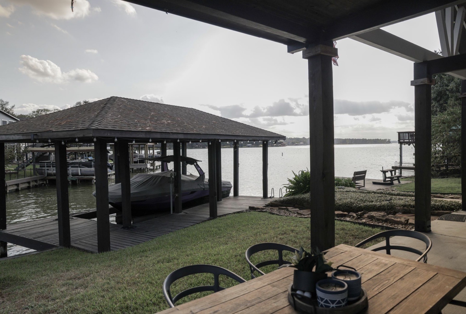 Peaceful views!