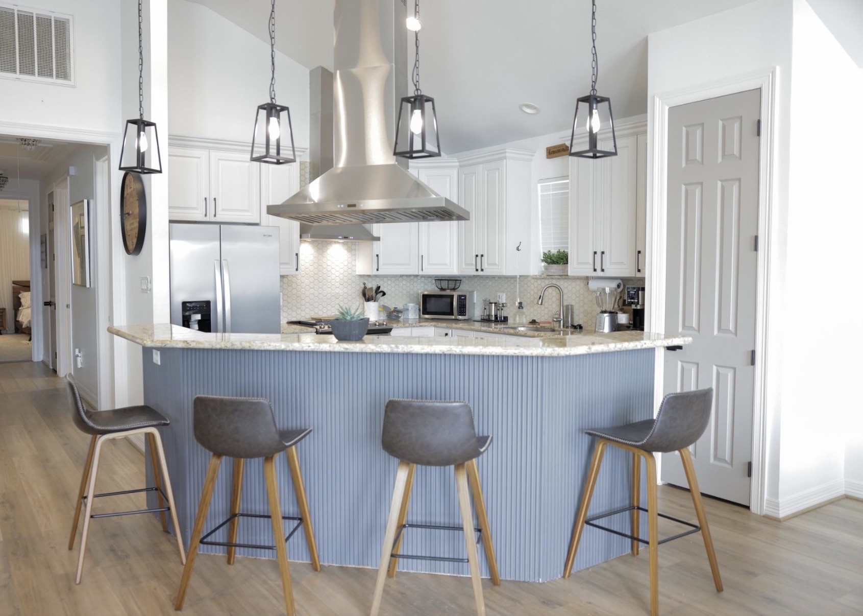 Open concept kitchen!