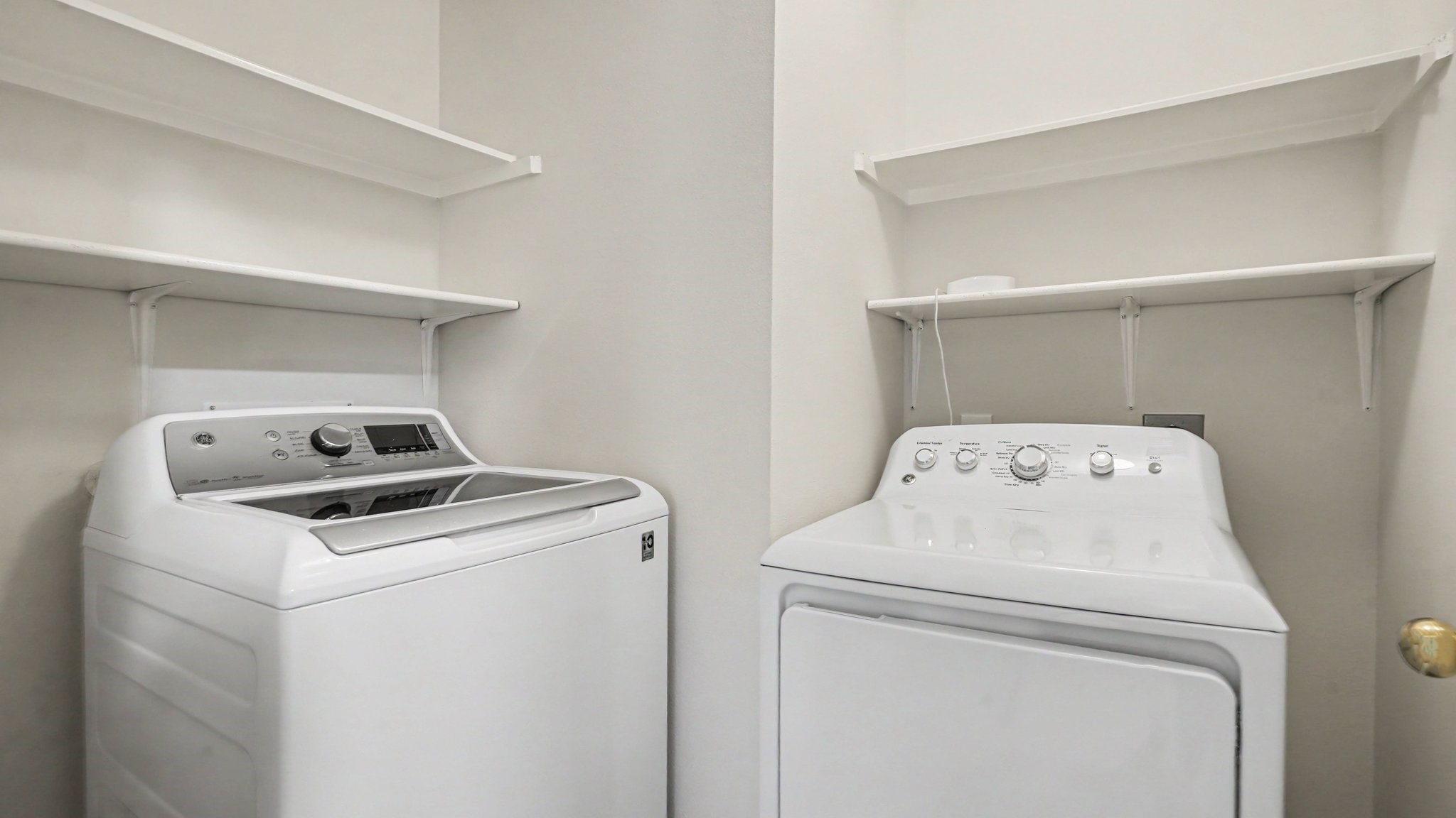 Laundry is upstairs for convenience