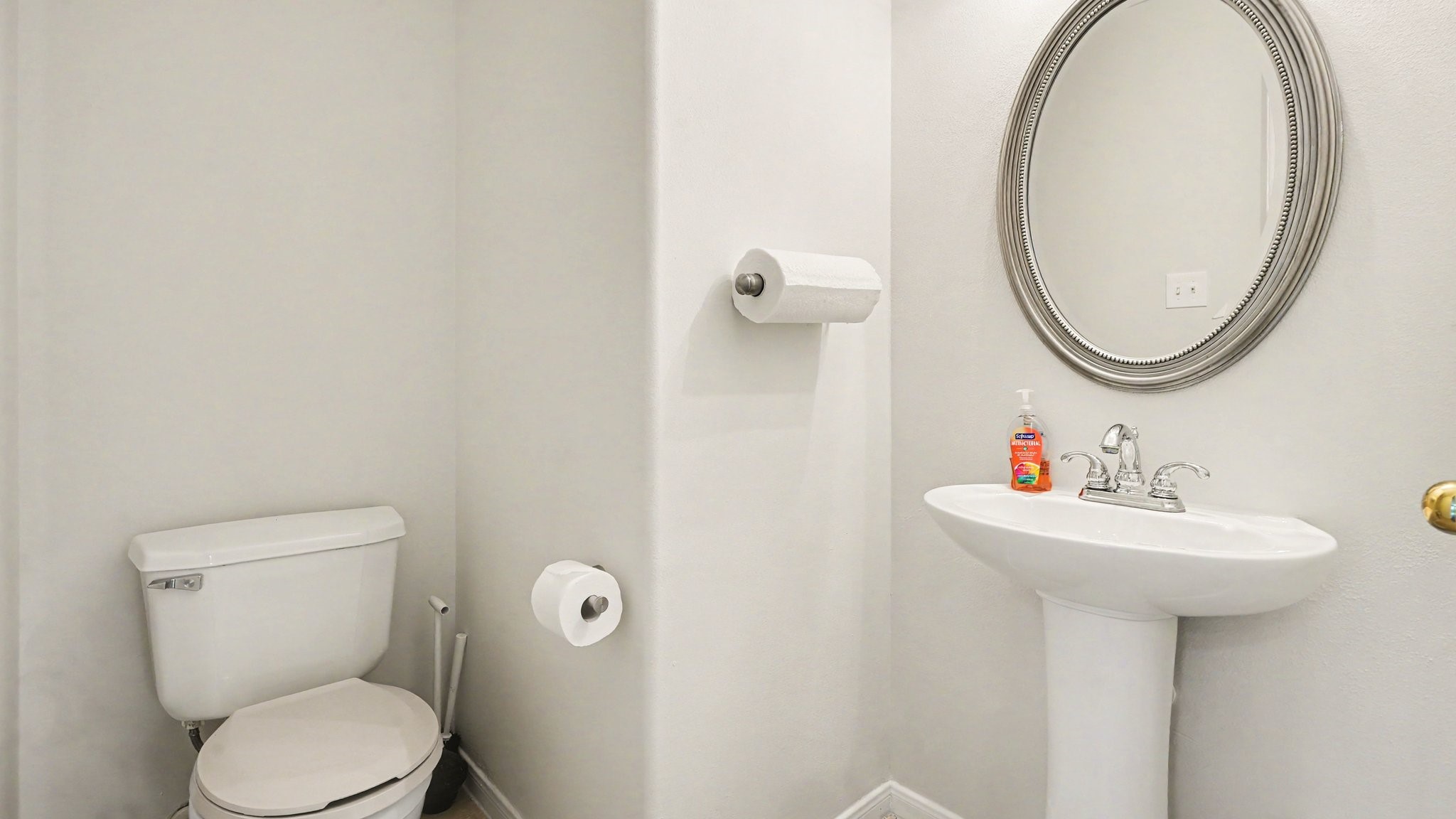 Half bath downstairs