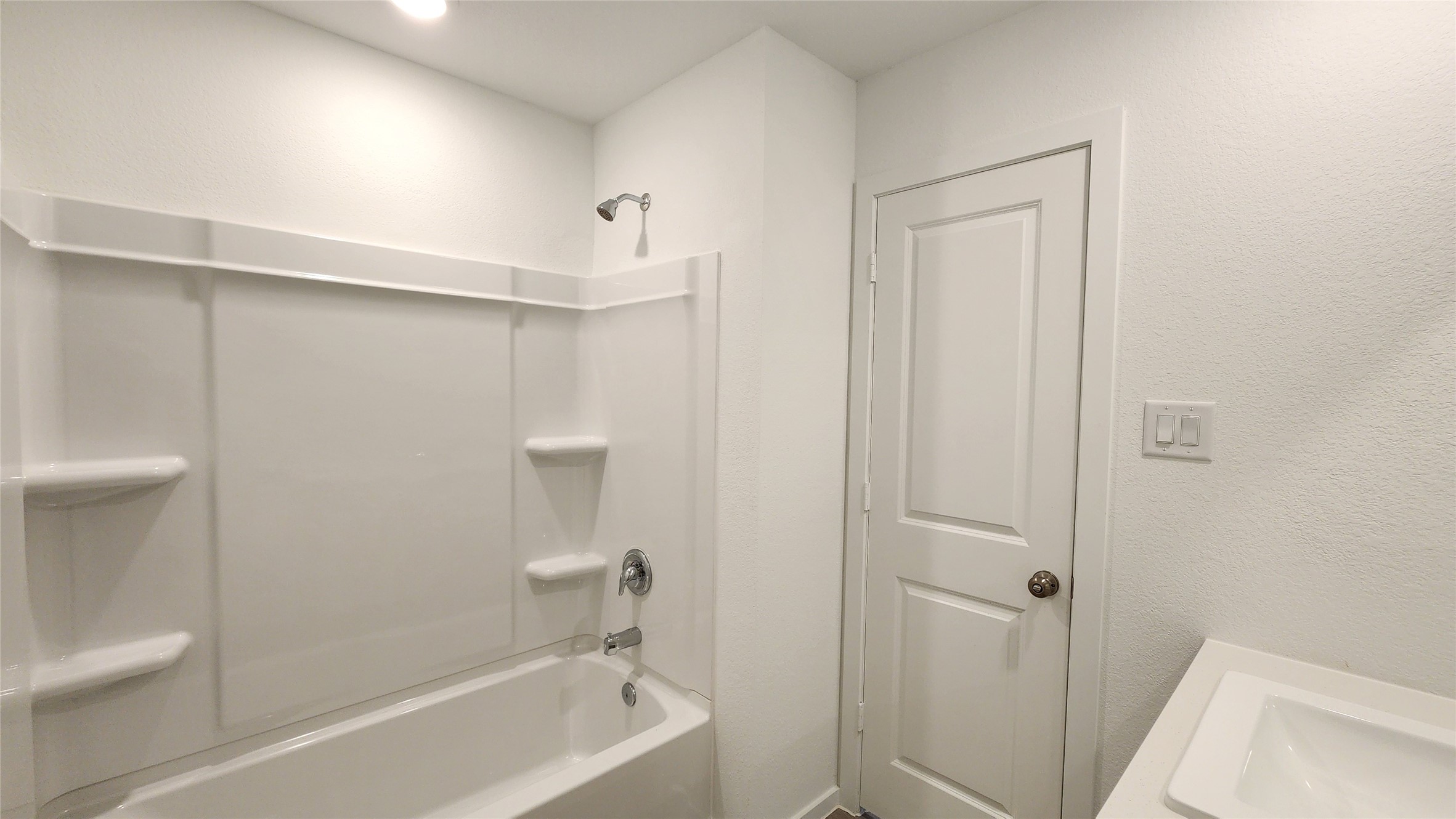 Hallway bathroom