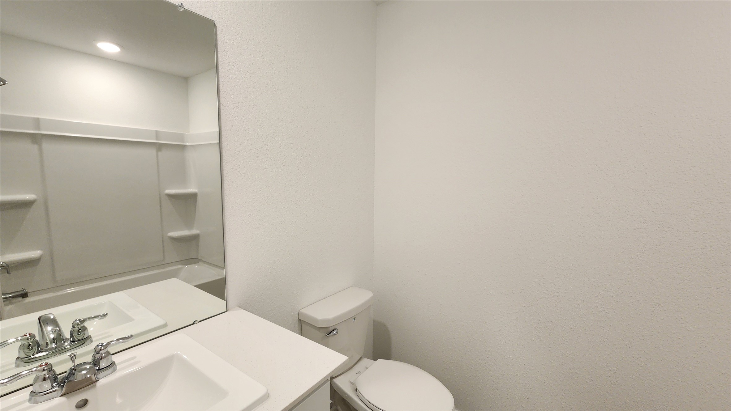 Hallway bathroom