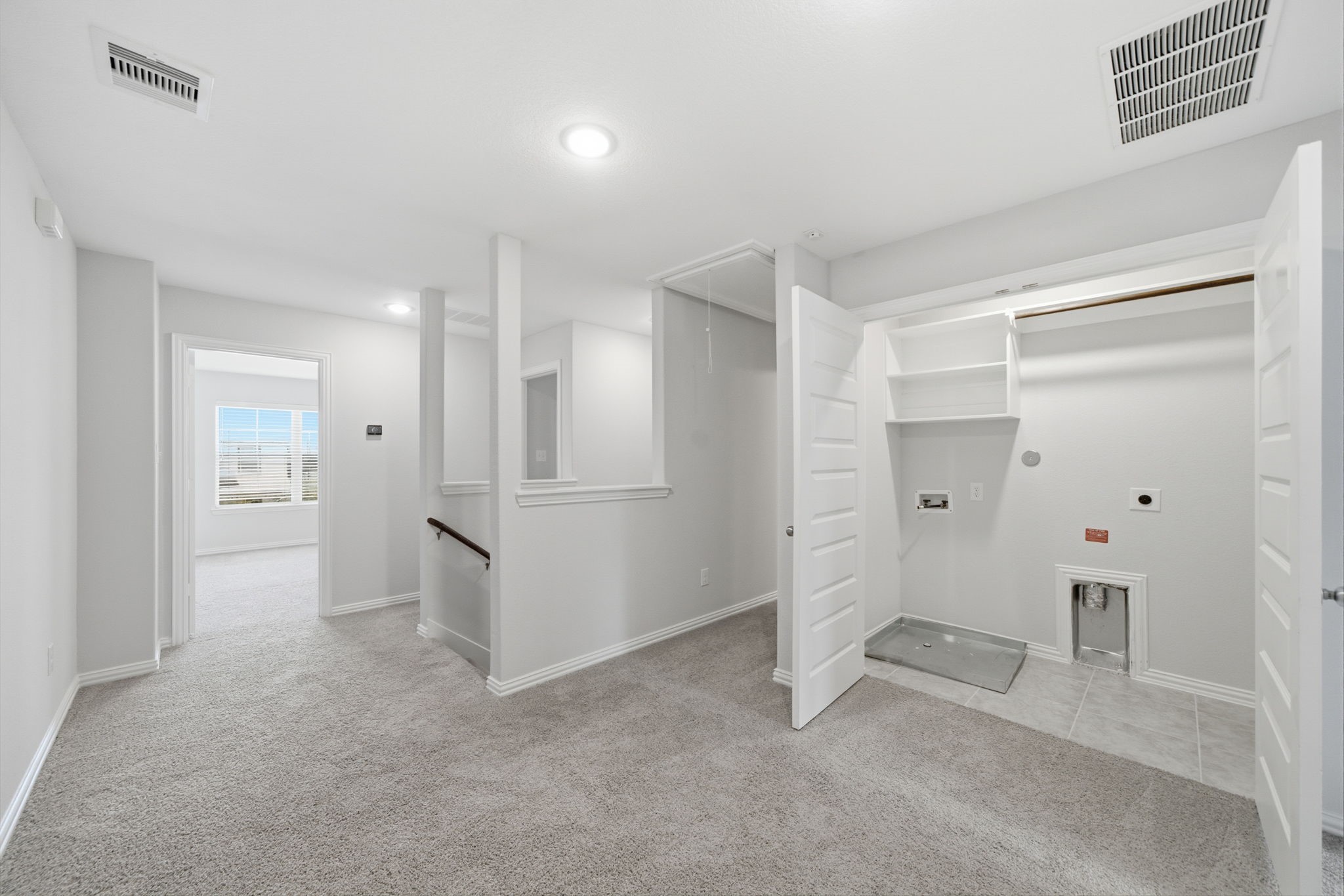 Laundry room-game room