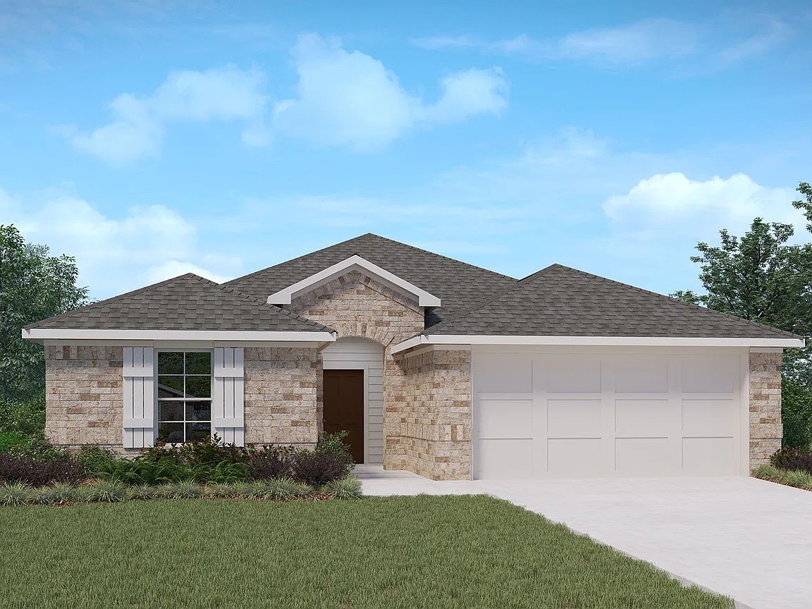Builder rendering - actual exterior may vary