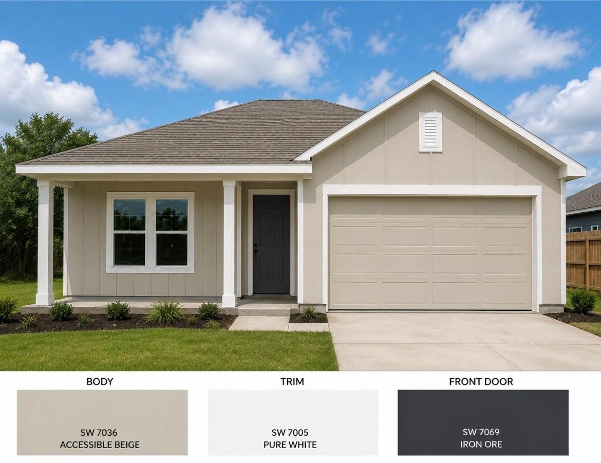 Virtual rendition of home Virtual rendition of home