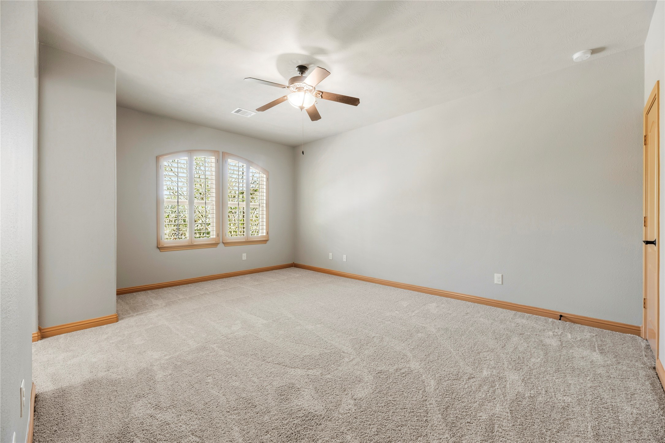 Bedroom number 4. Another bedroom upstairs, showcasing a very generous space.