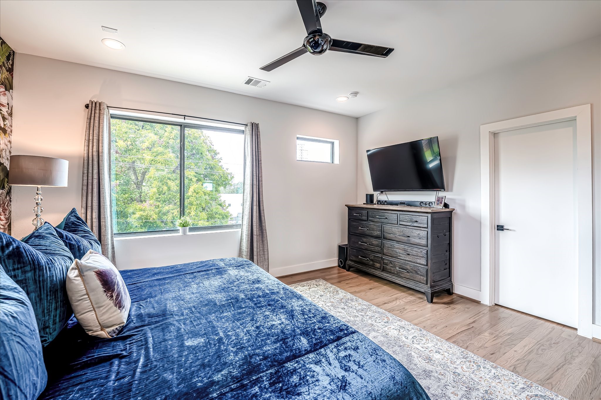 Note two separate walk-in closets in the primary suite, providing exceptional storage and organization. Photos reflect previous furnishings. Home is currently vacant. Furnishings shown are for illustrative purposes only.