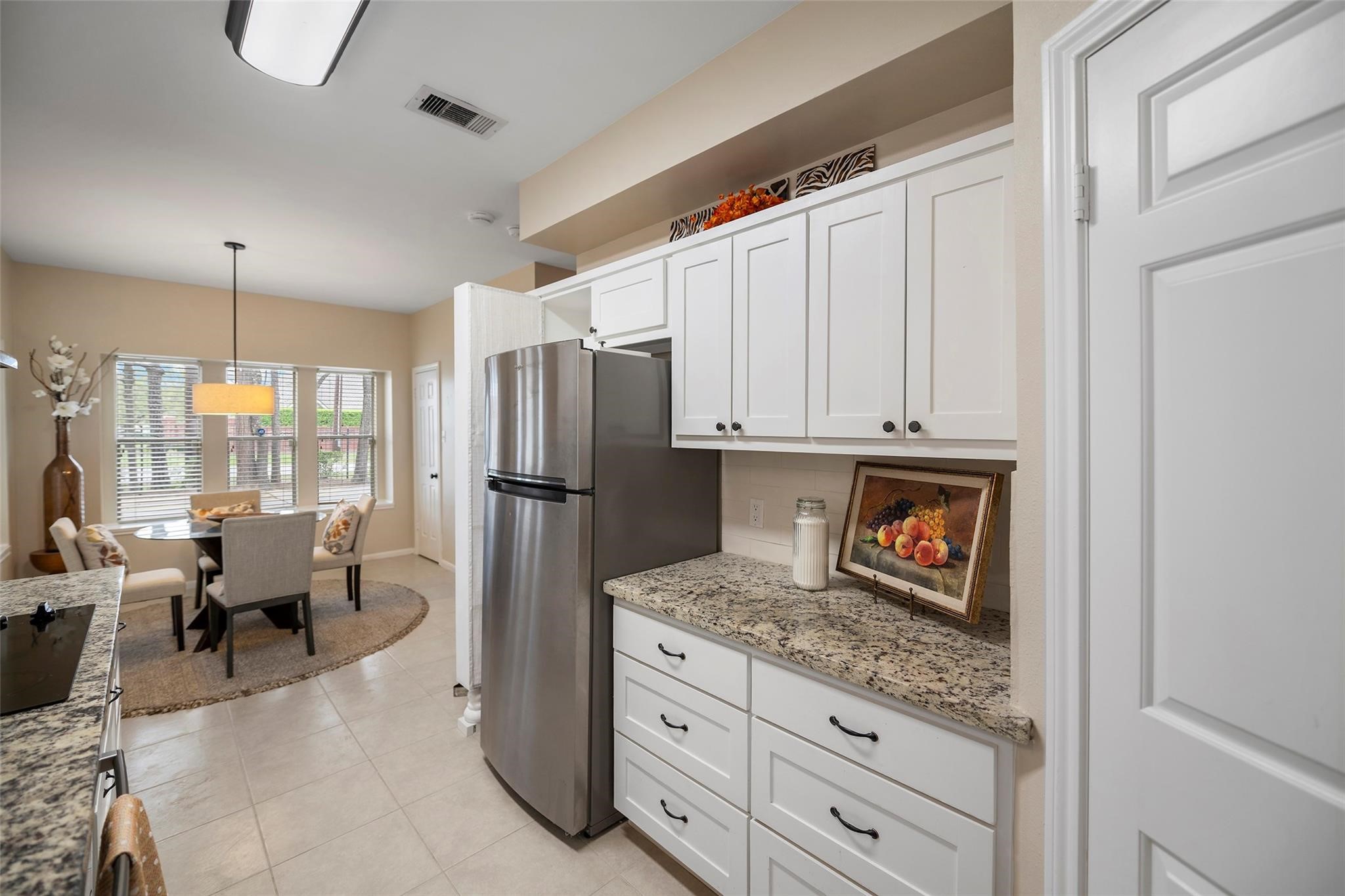 Kitchen with Granite Counters