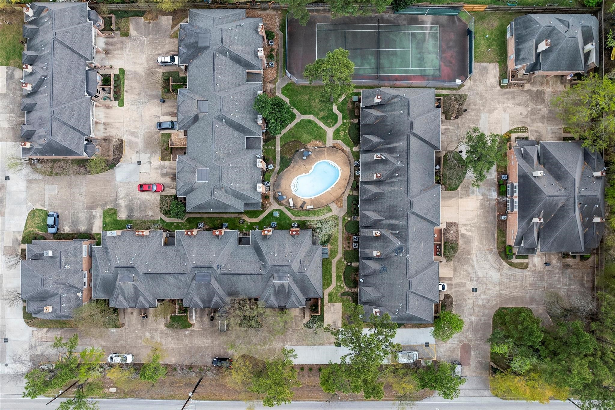Aerial of Pool