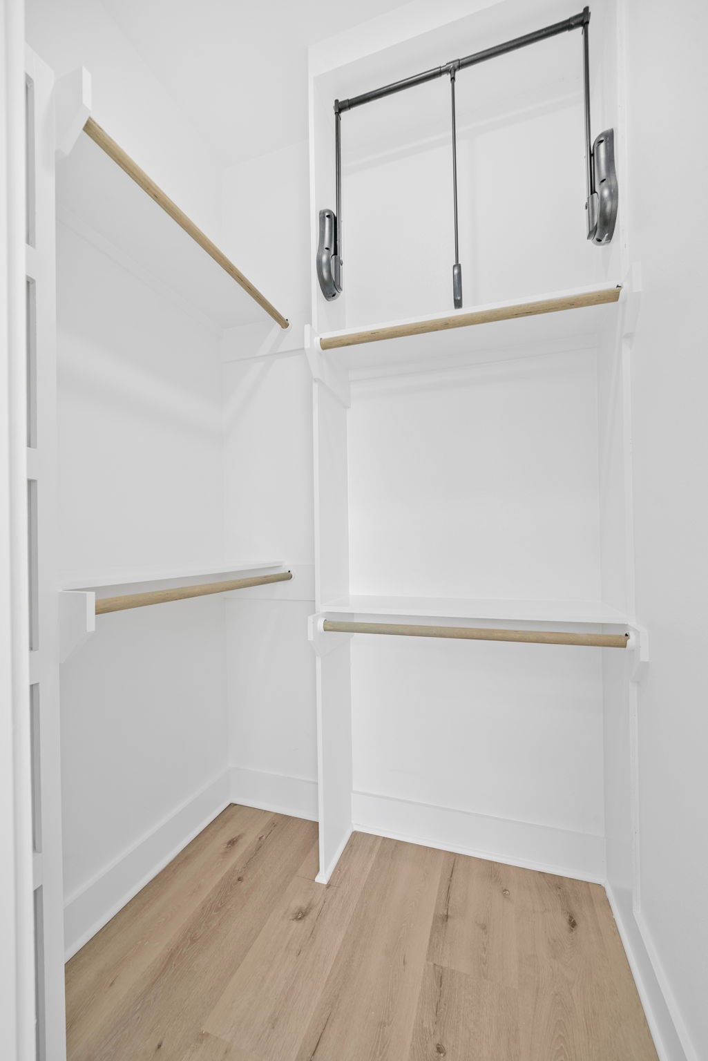 Every Bedroom has a spacious walk-in closet. Every Bedroom has a spacious walk-in closet with built-in's. Primary closets features pull down rod.
