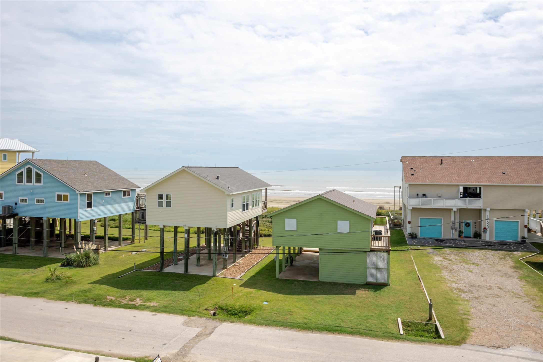 Another view of the Gulf from the deck.