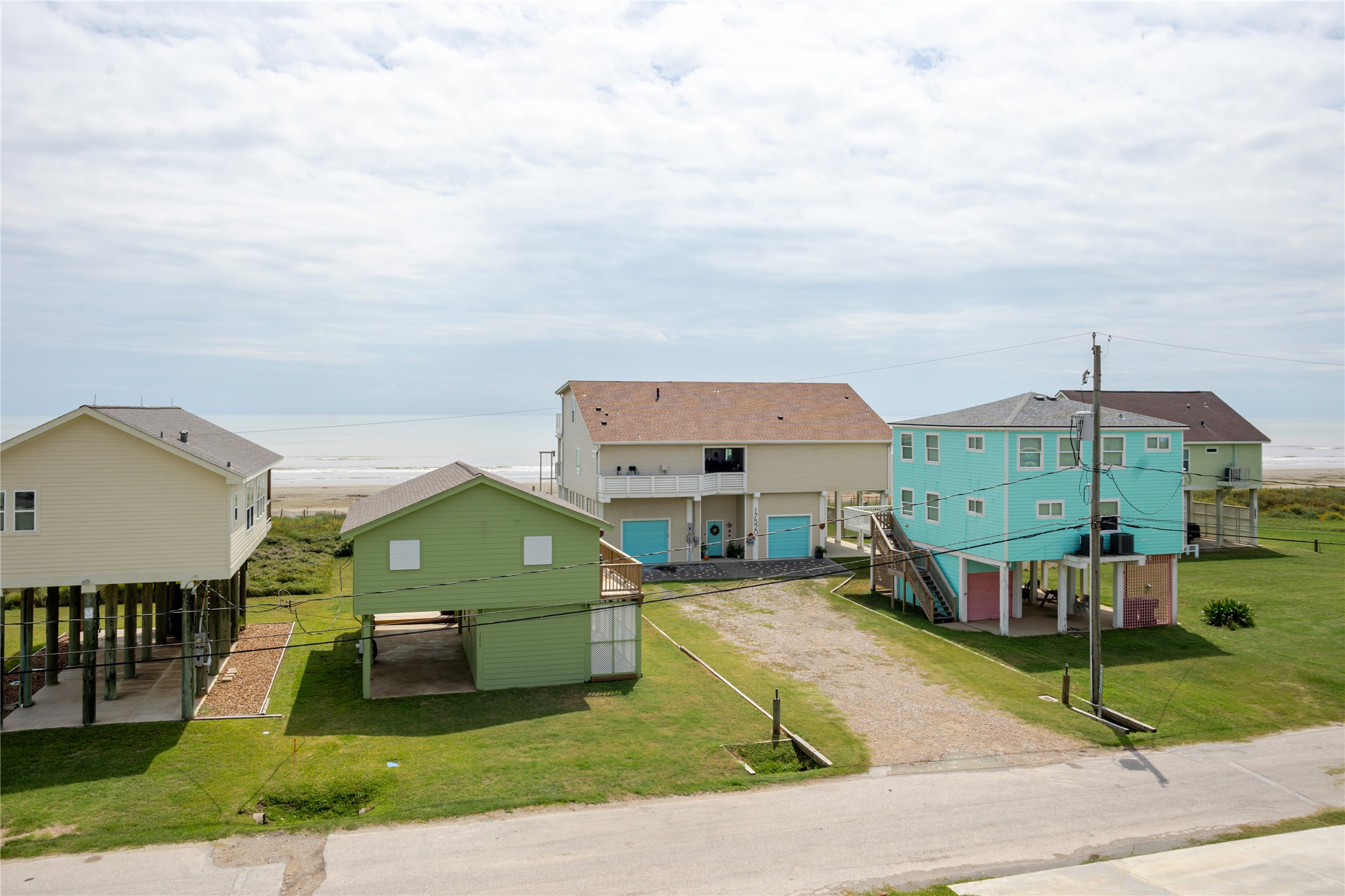 The view from the front deck